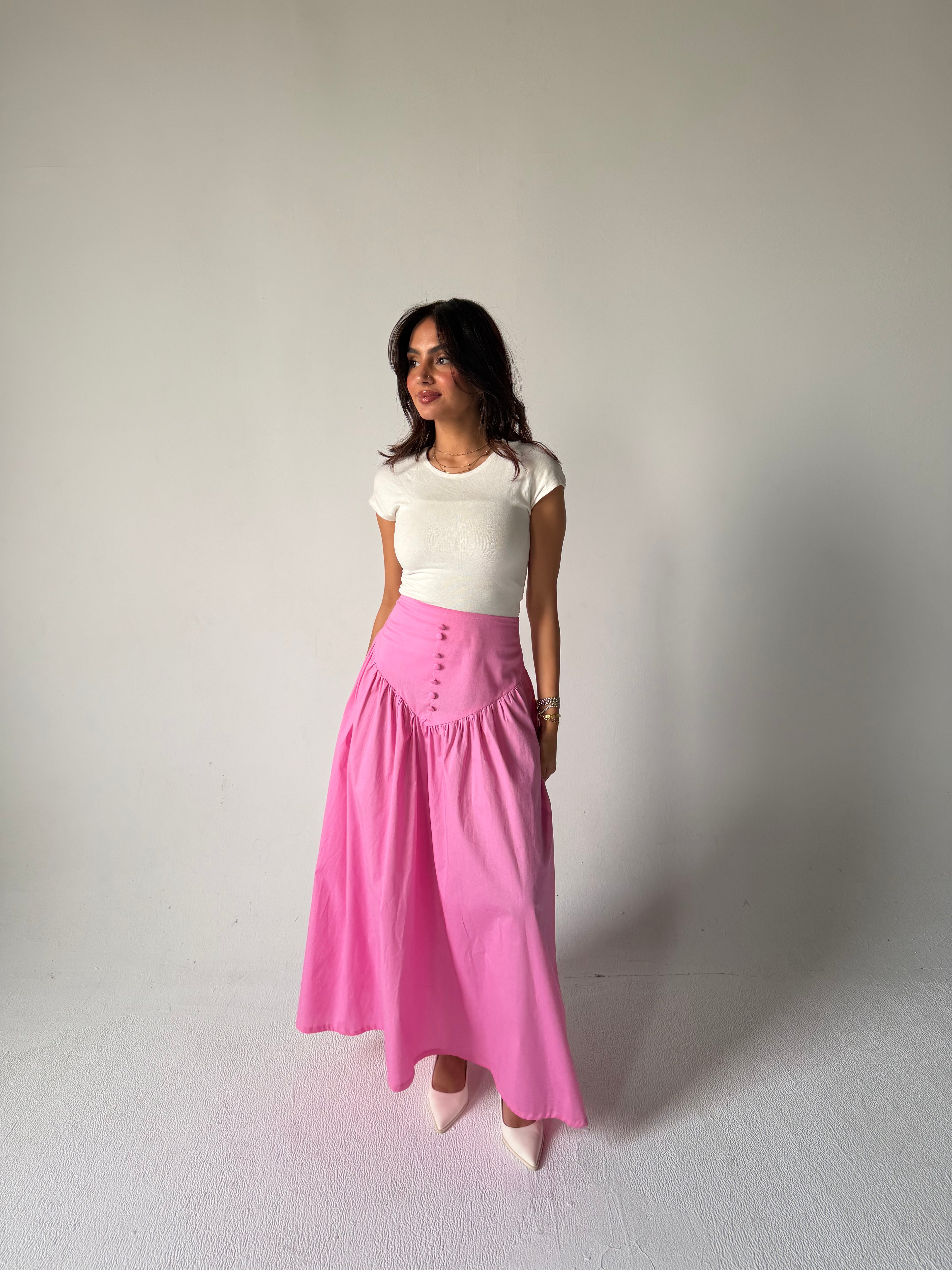 Corset maxi skirt