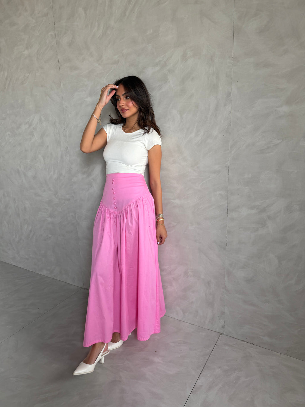 Corset maxi skirt