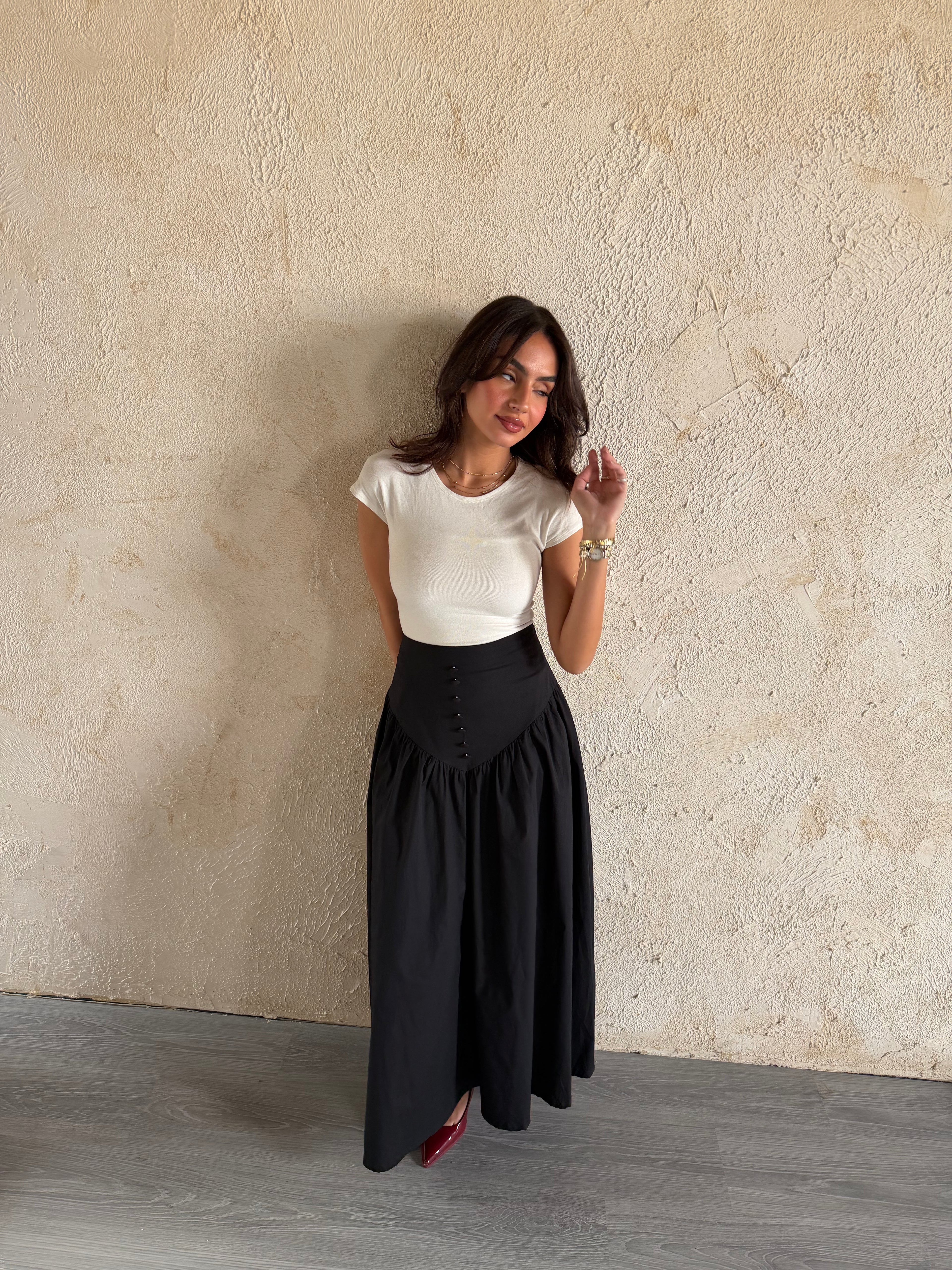 Corset maxi skirt