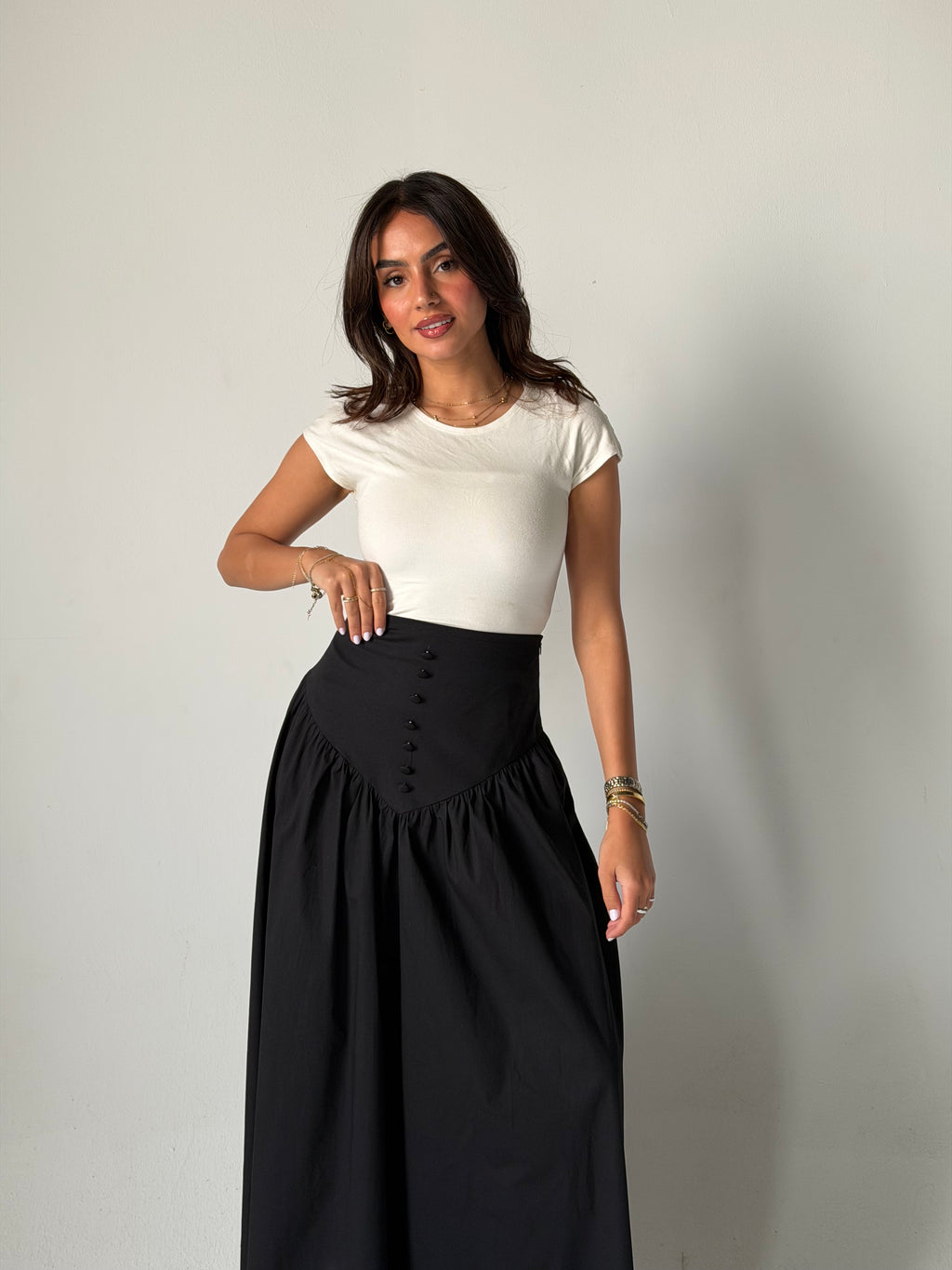 Corset maxi skirt