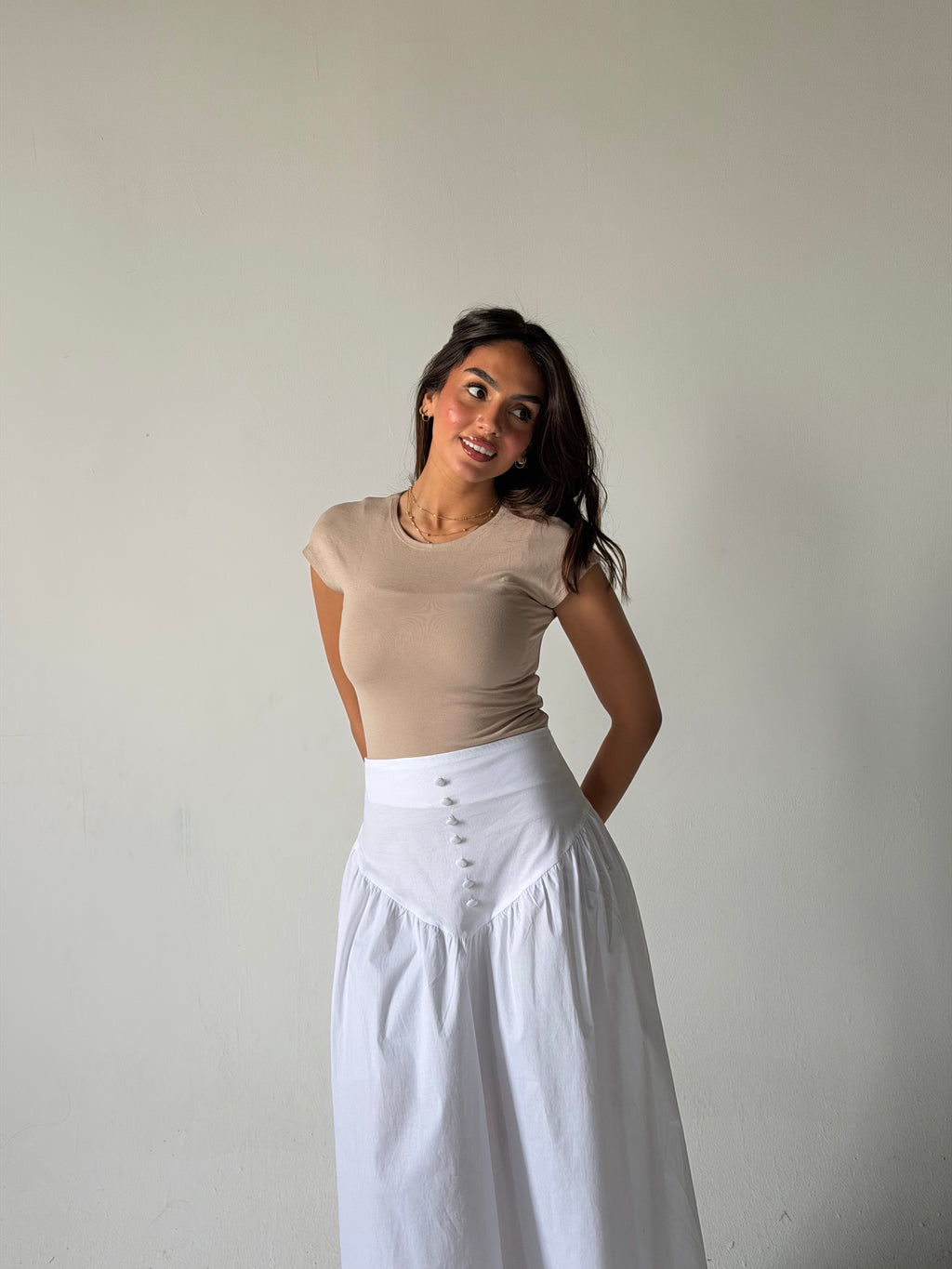 Corset maxi skirt