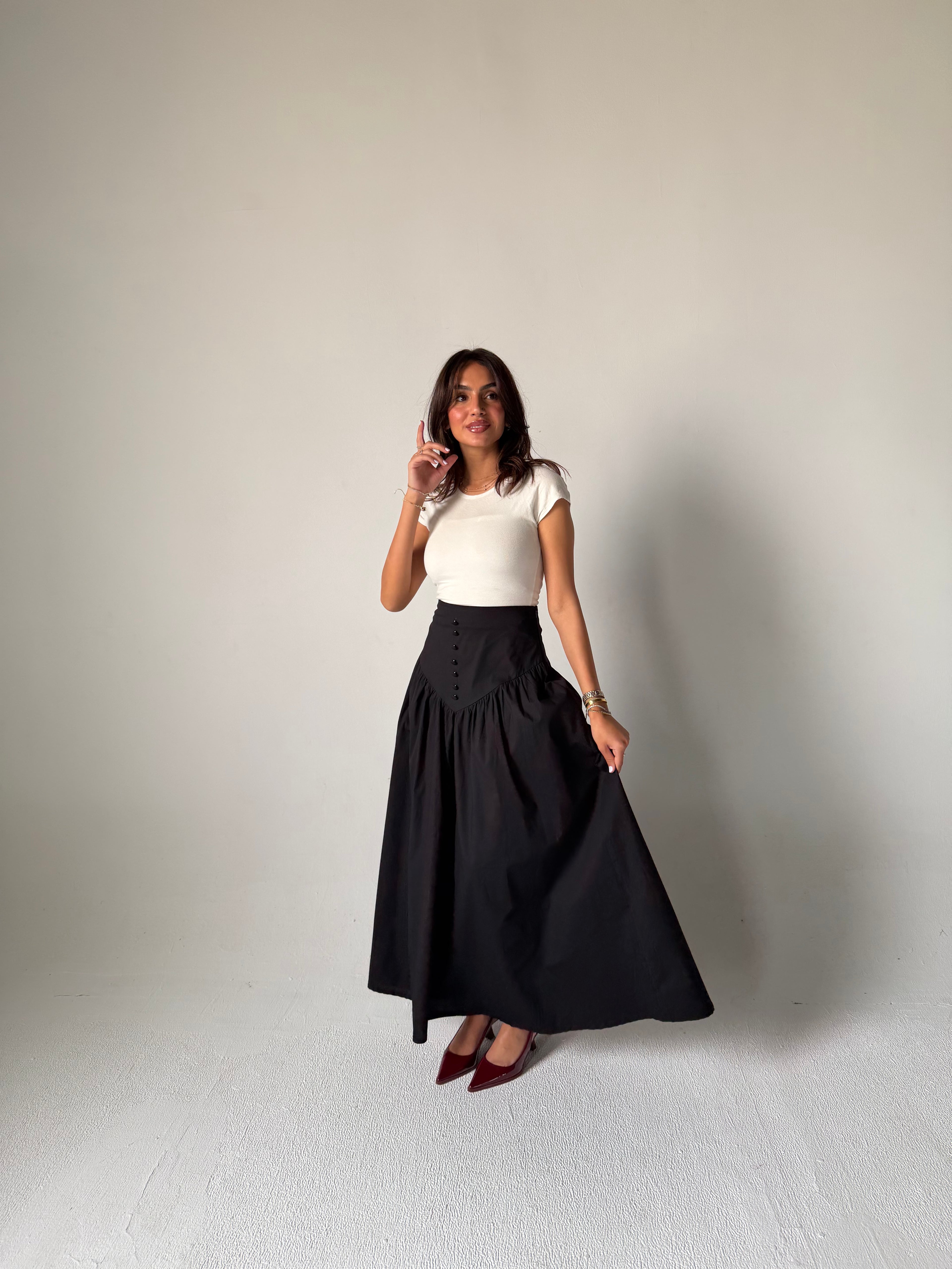 Corset maxi skirt