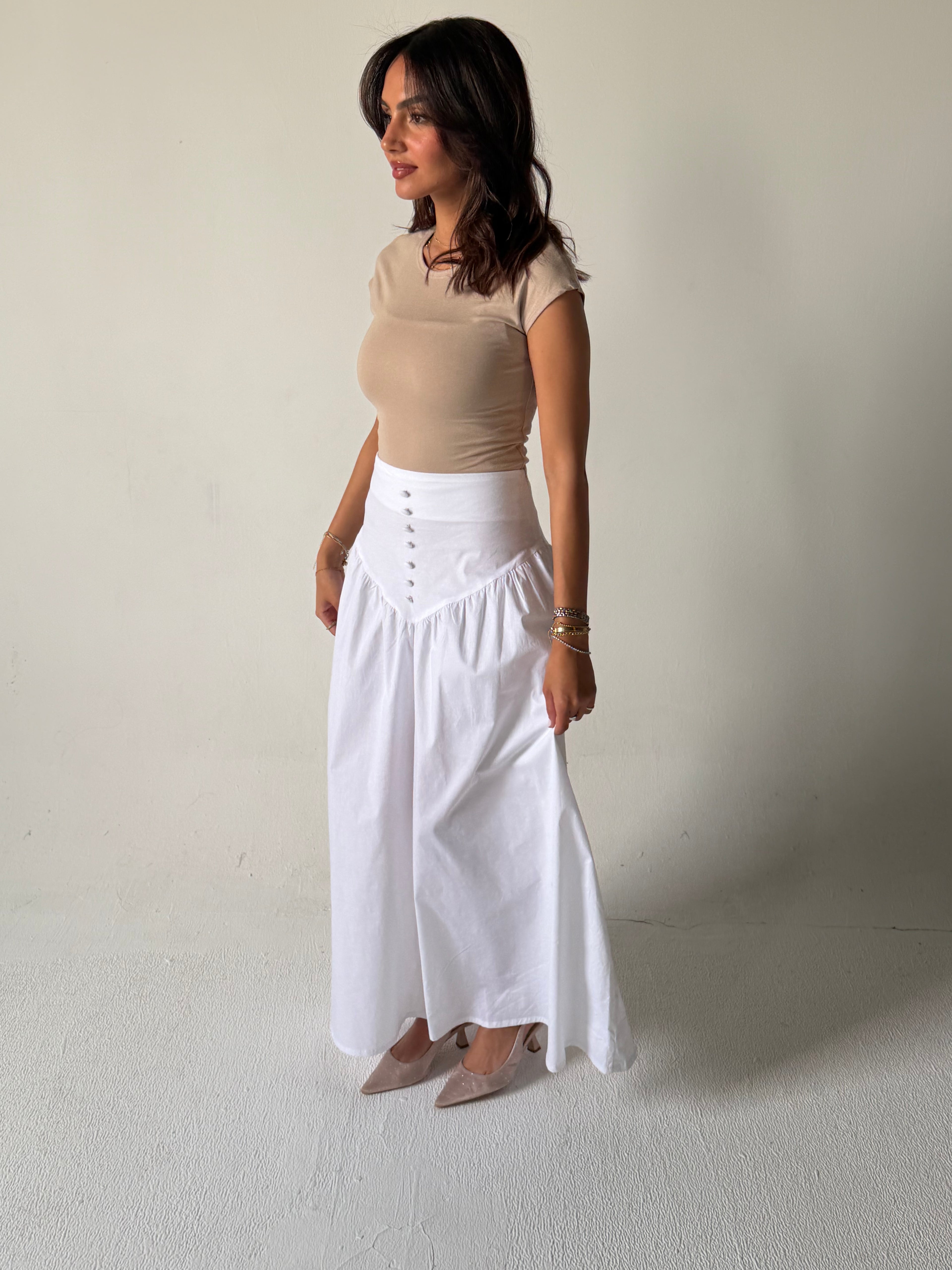 Corset maxi skirt
