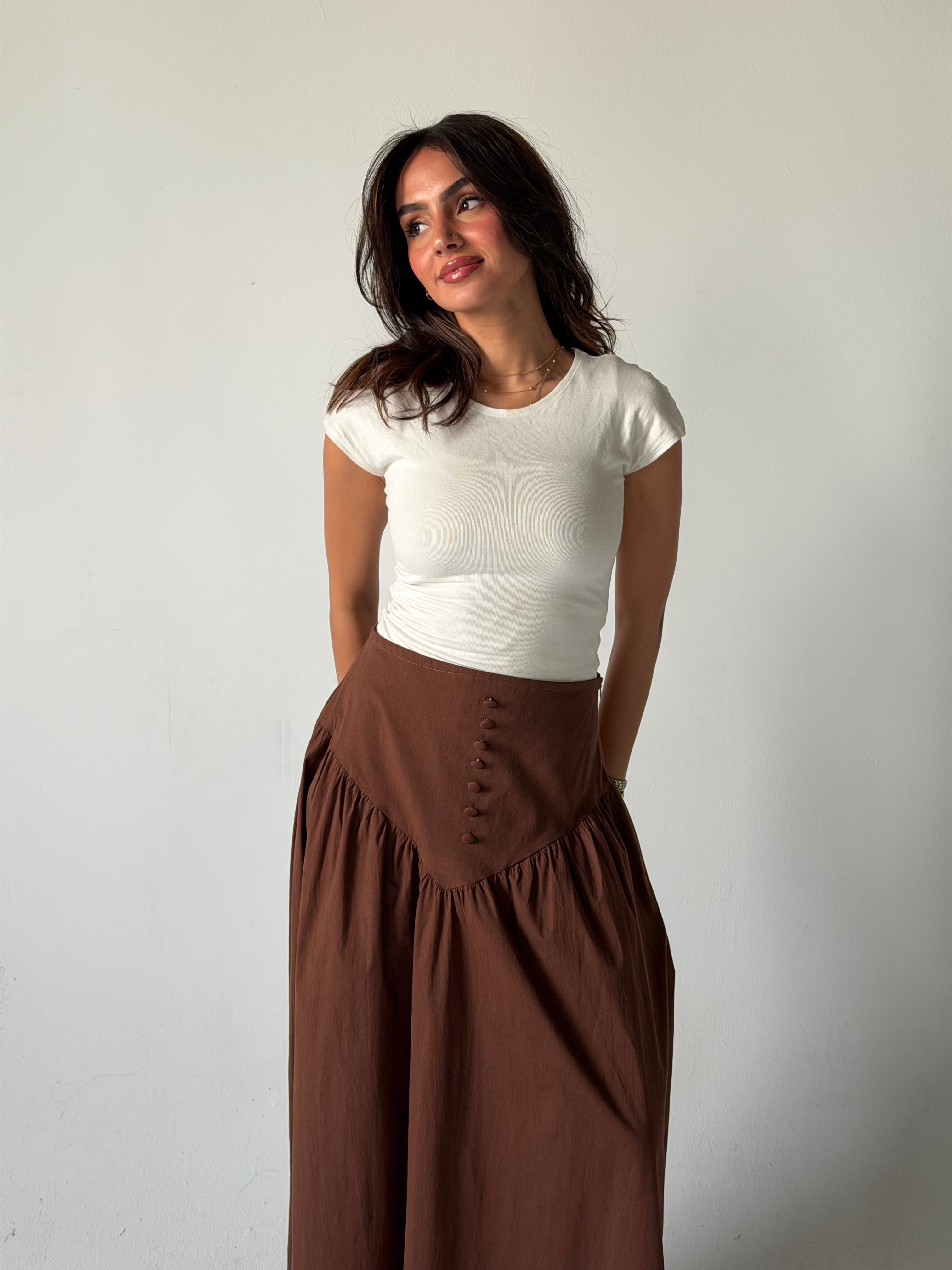 Corset maxi skirt