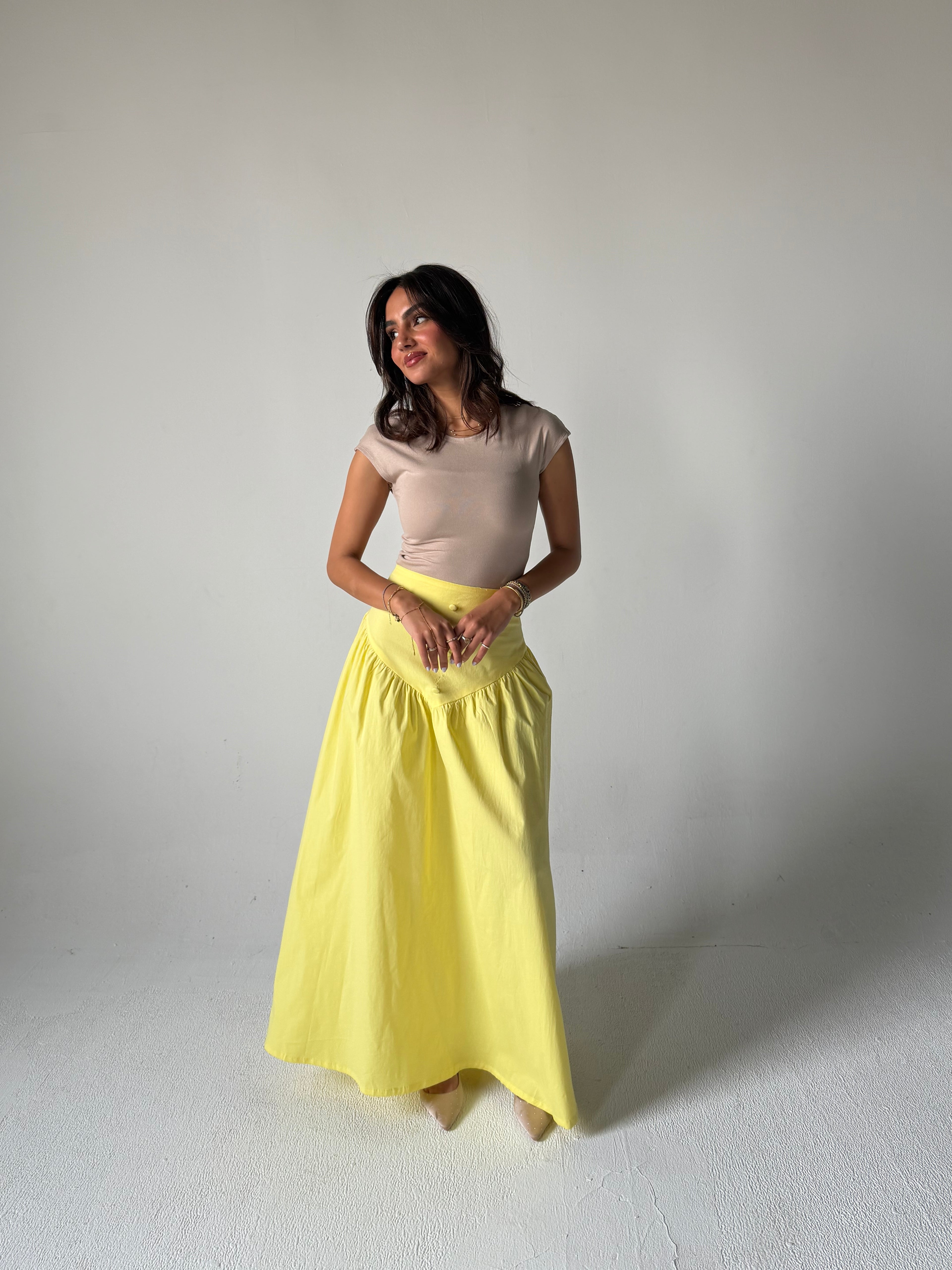 Corset maxi skirt