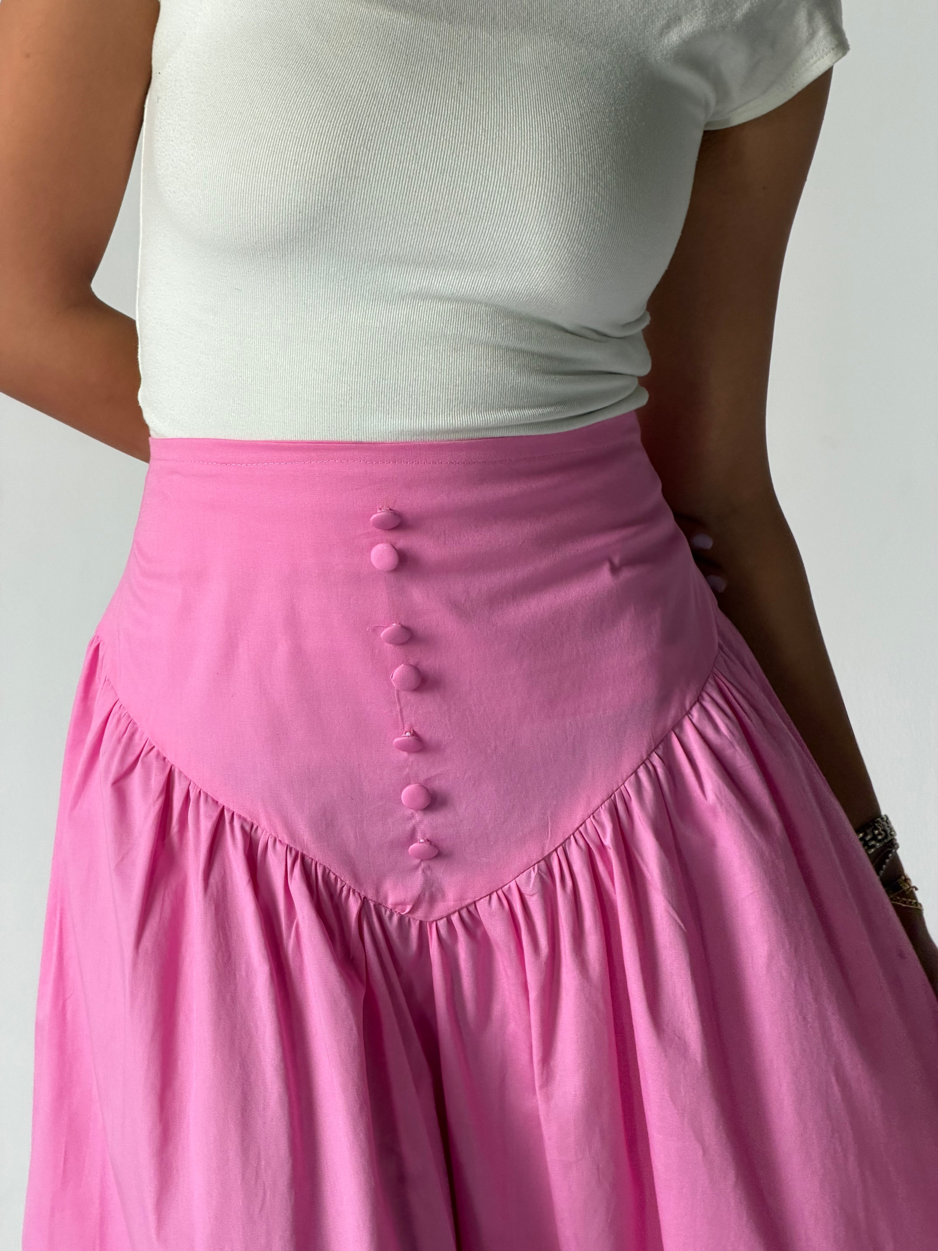 Corset maxi skirt