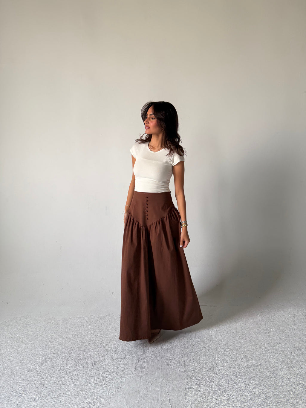 Corset maxi skirt