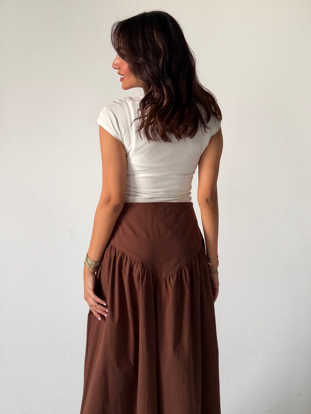 Corset maxi skirt