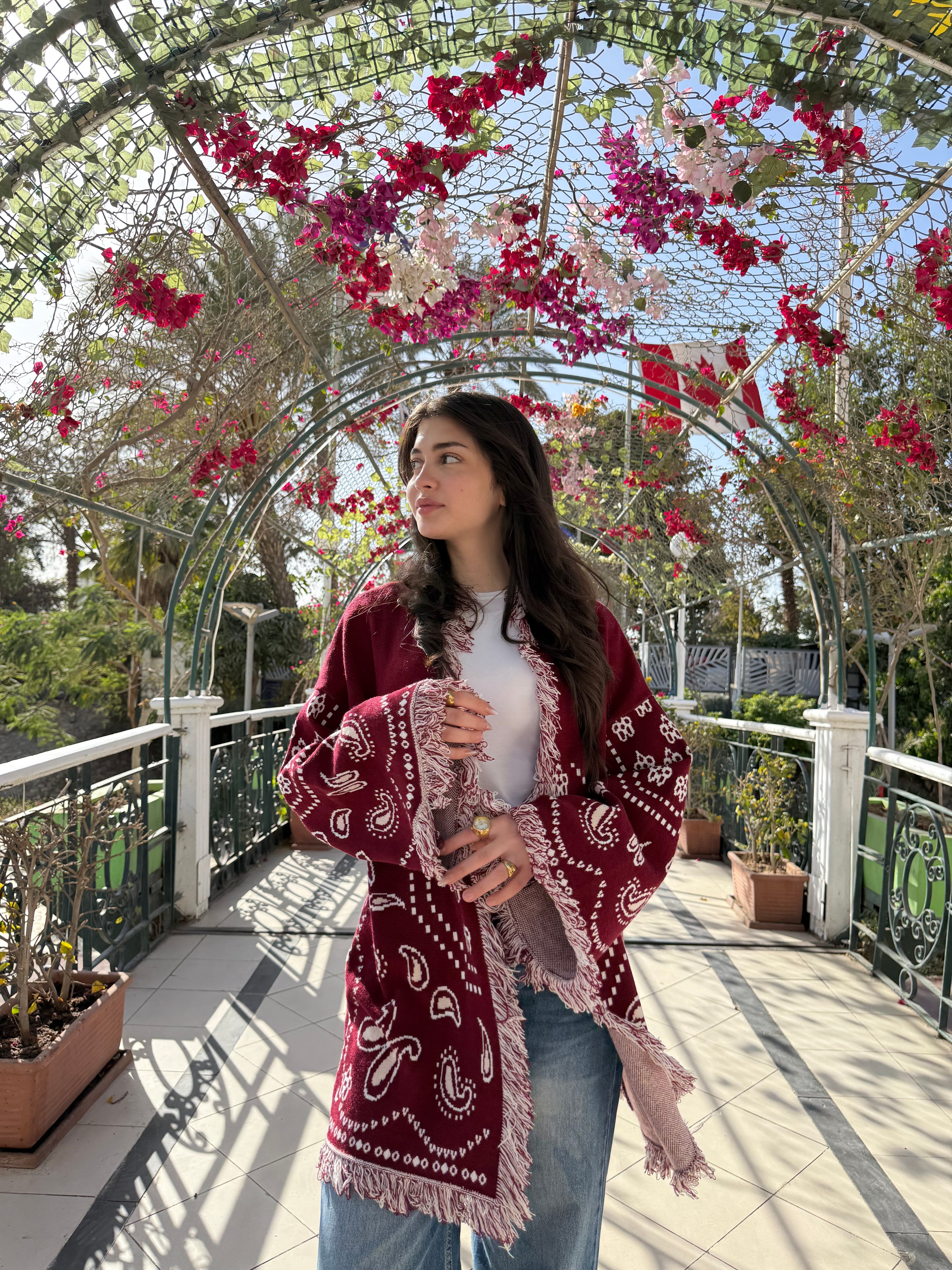 Boho Ruby Kaftan
