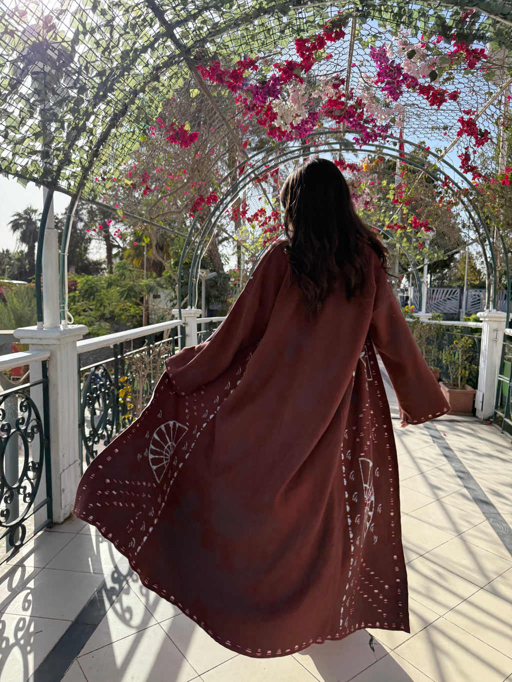 Terracotta Muse Kaftan