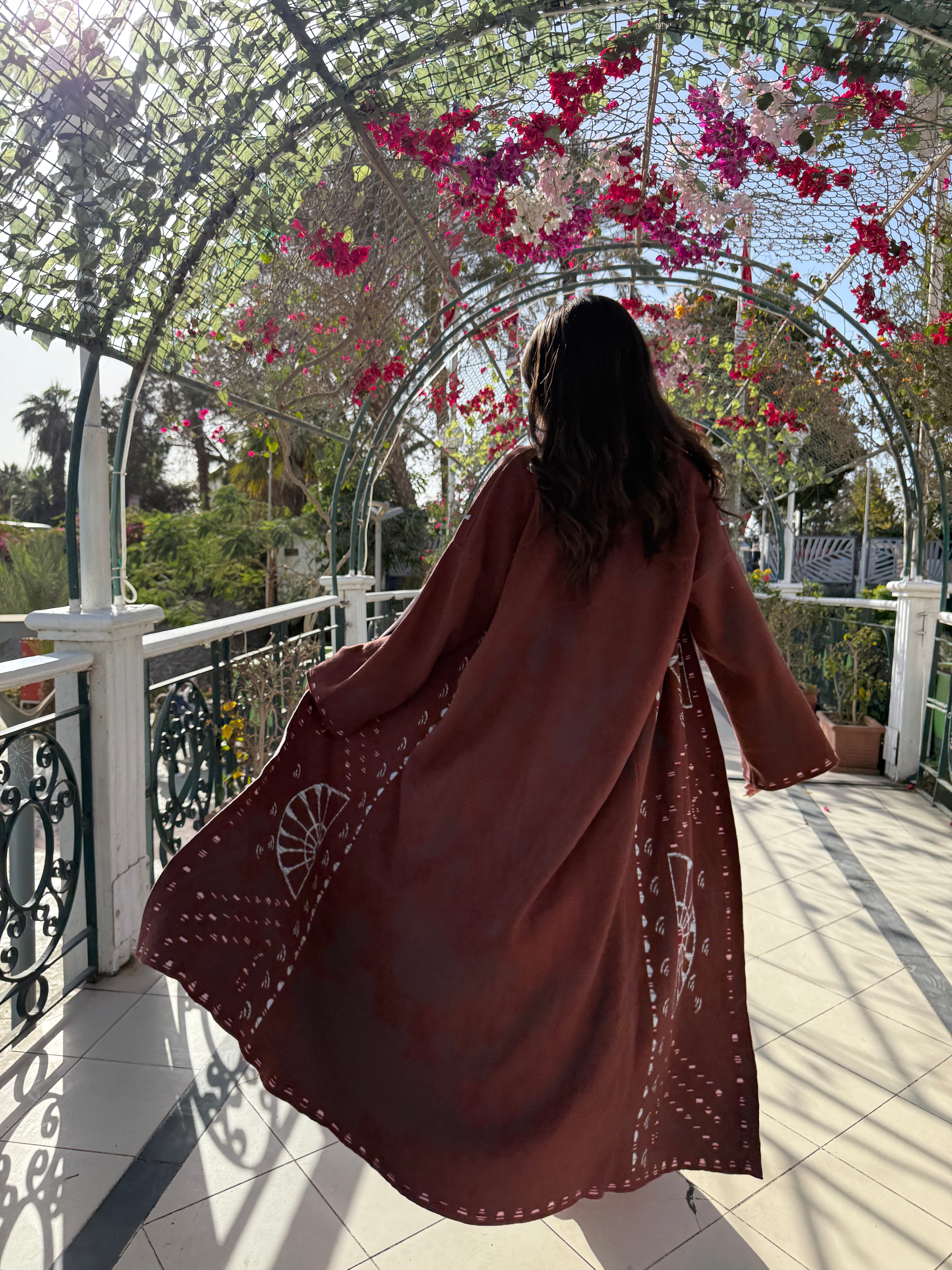 Terracotta Muse Kaftan