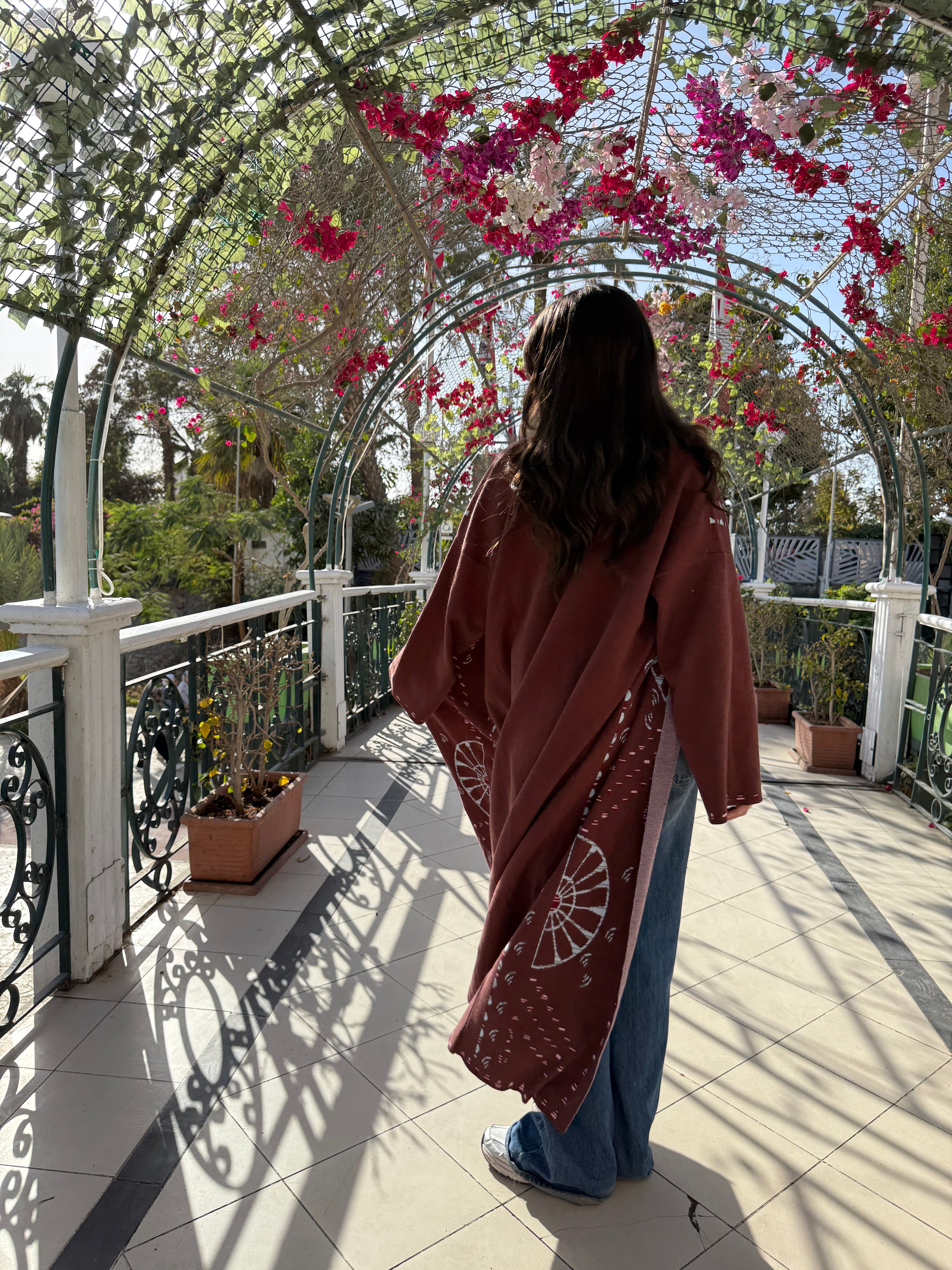 Terracotta Muse Kaftan