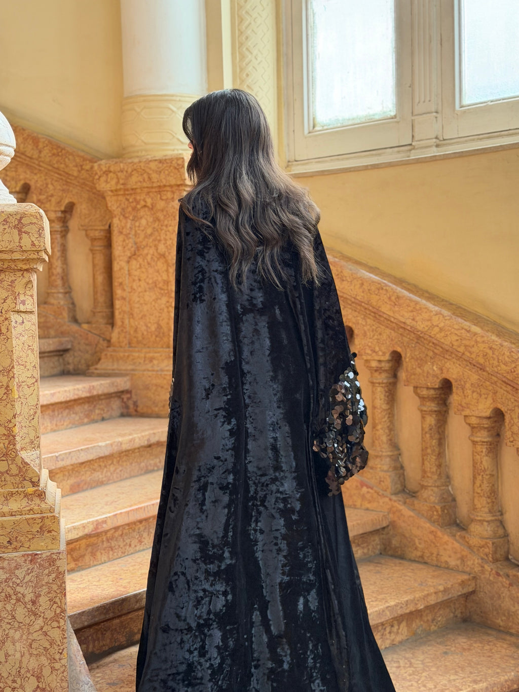 midnight abaya