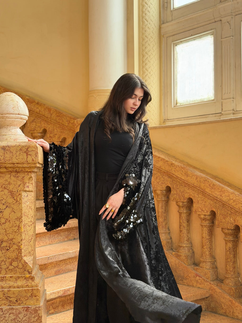 midnight abaya