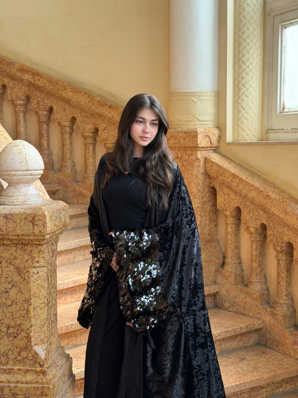 midnight abaya