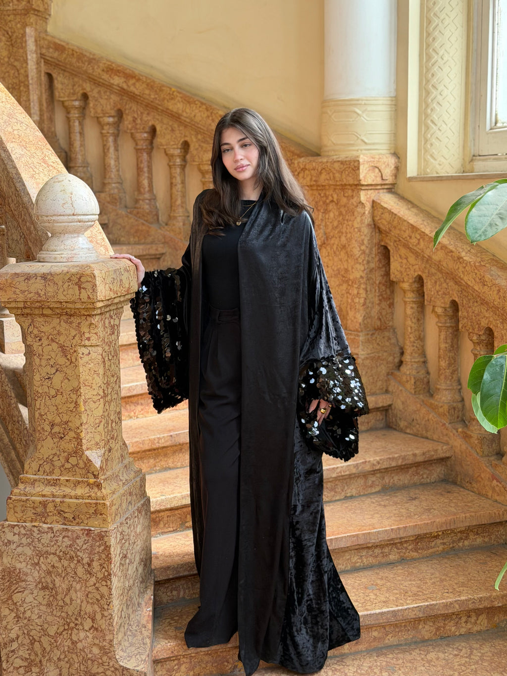 midnight abaya
