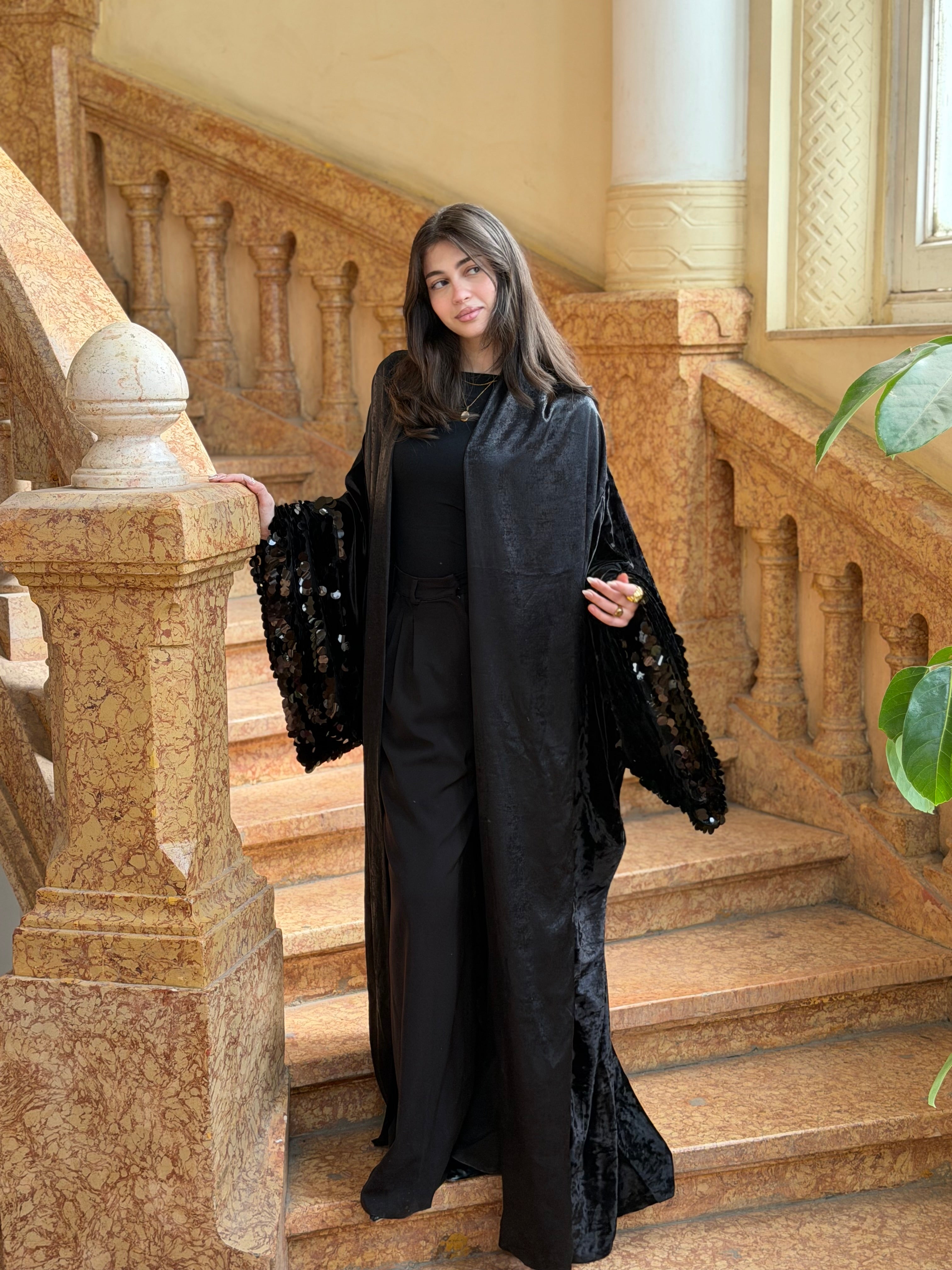 midnight abaya