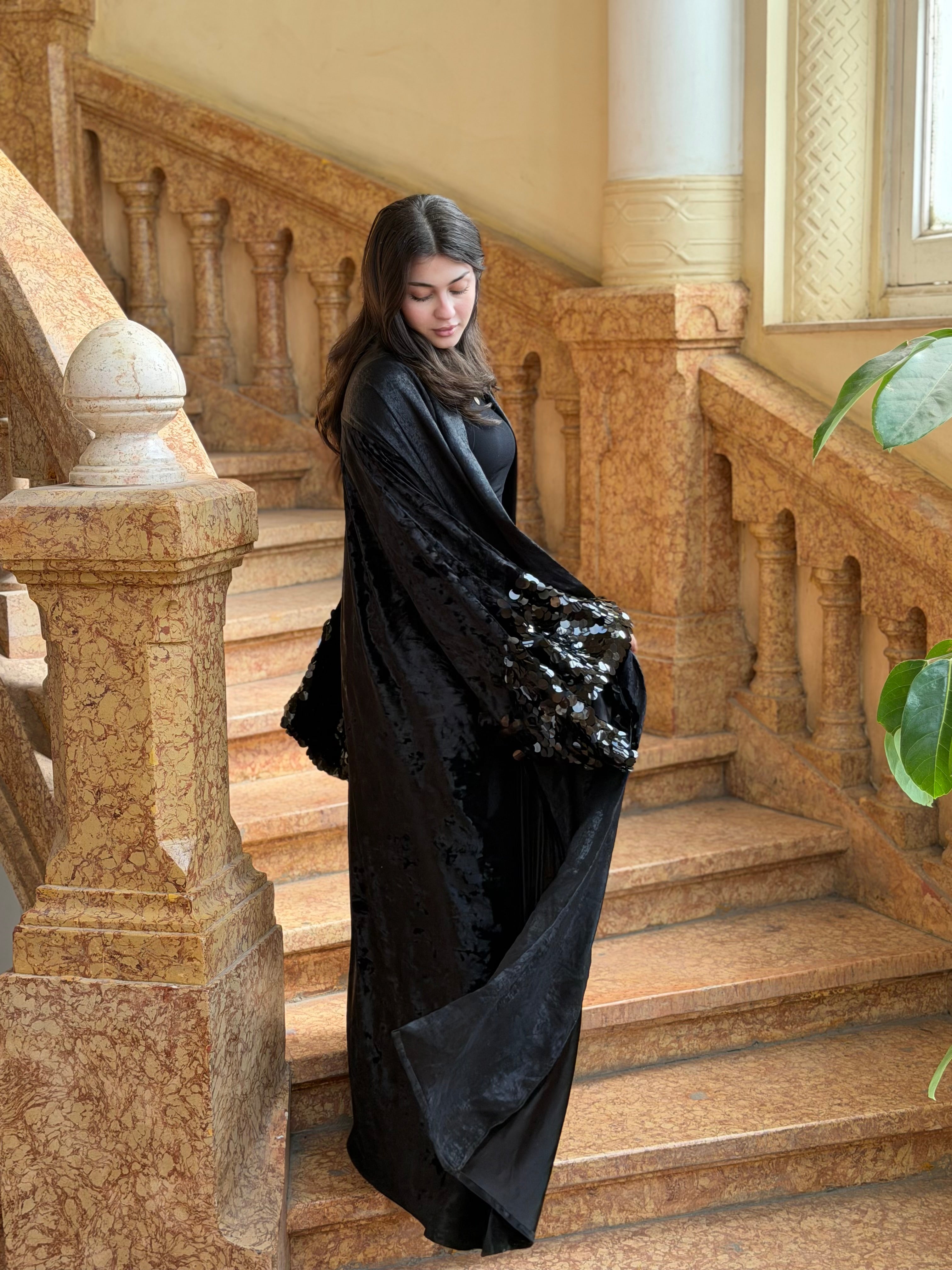 midnight abaya