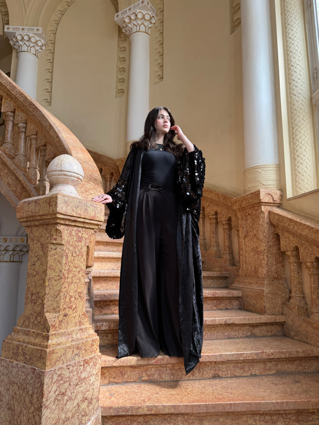 midnight abaya