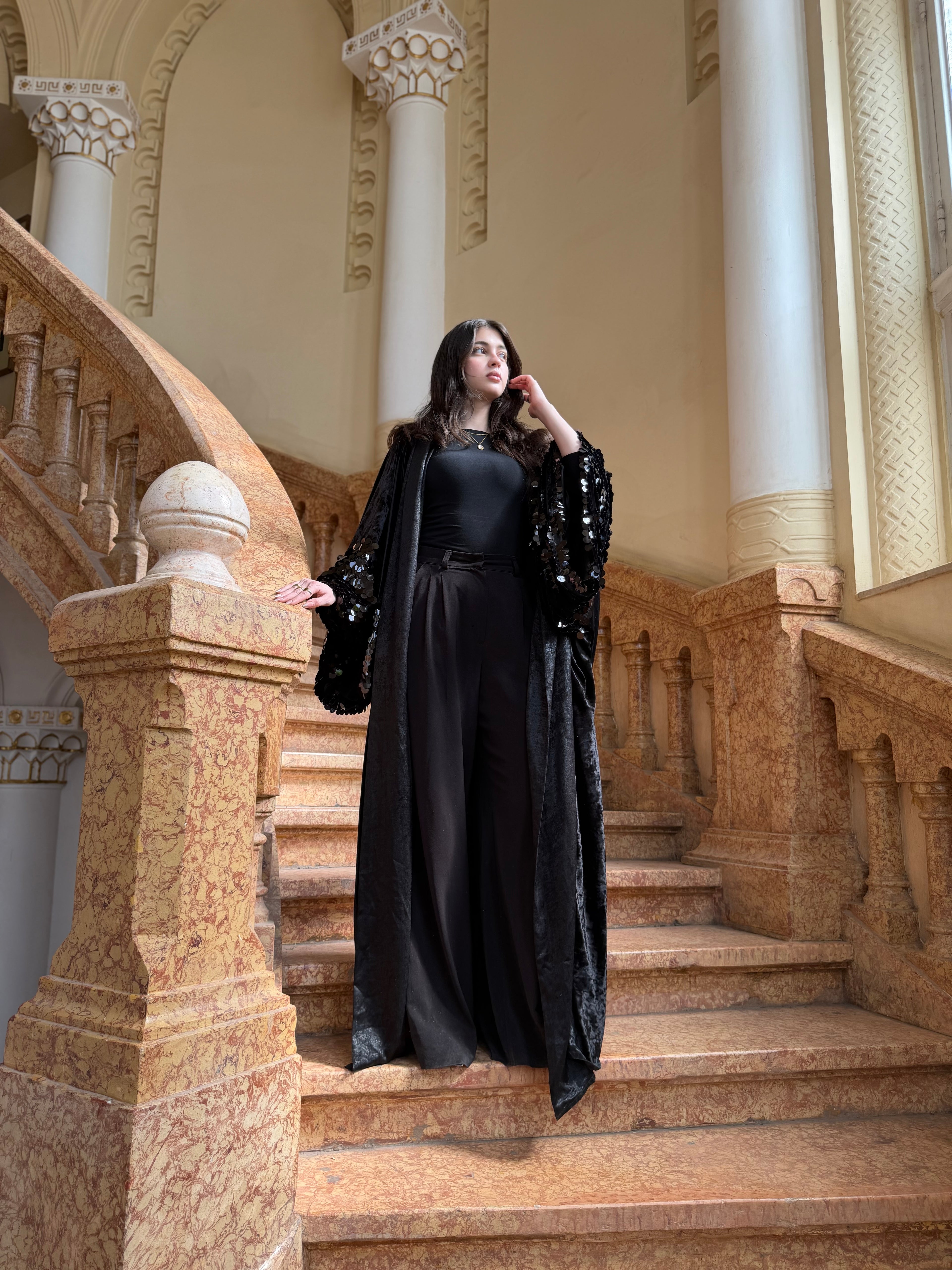 midnight abaya