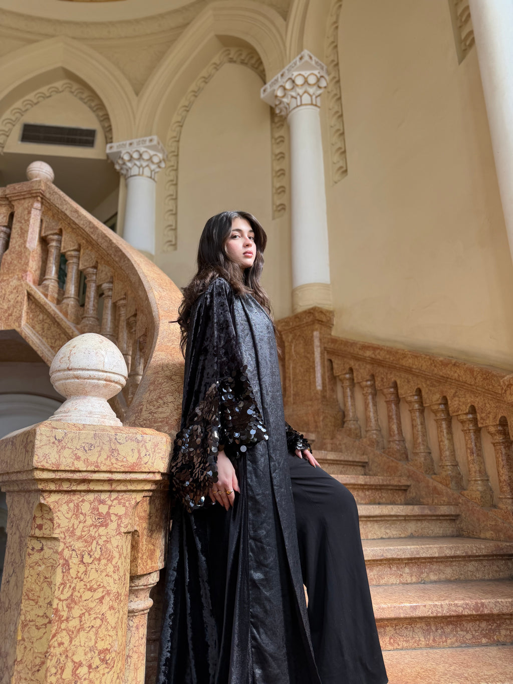 midnight abaya