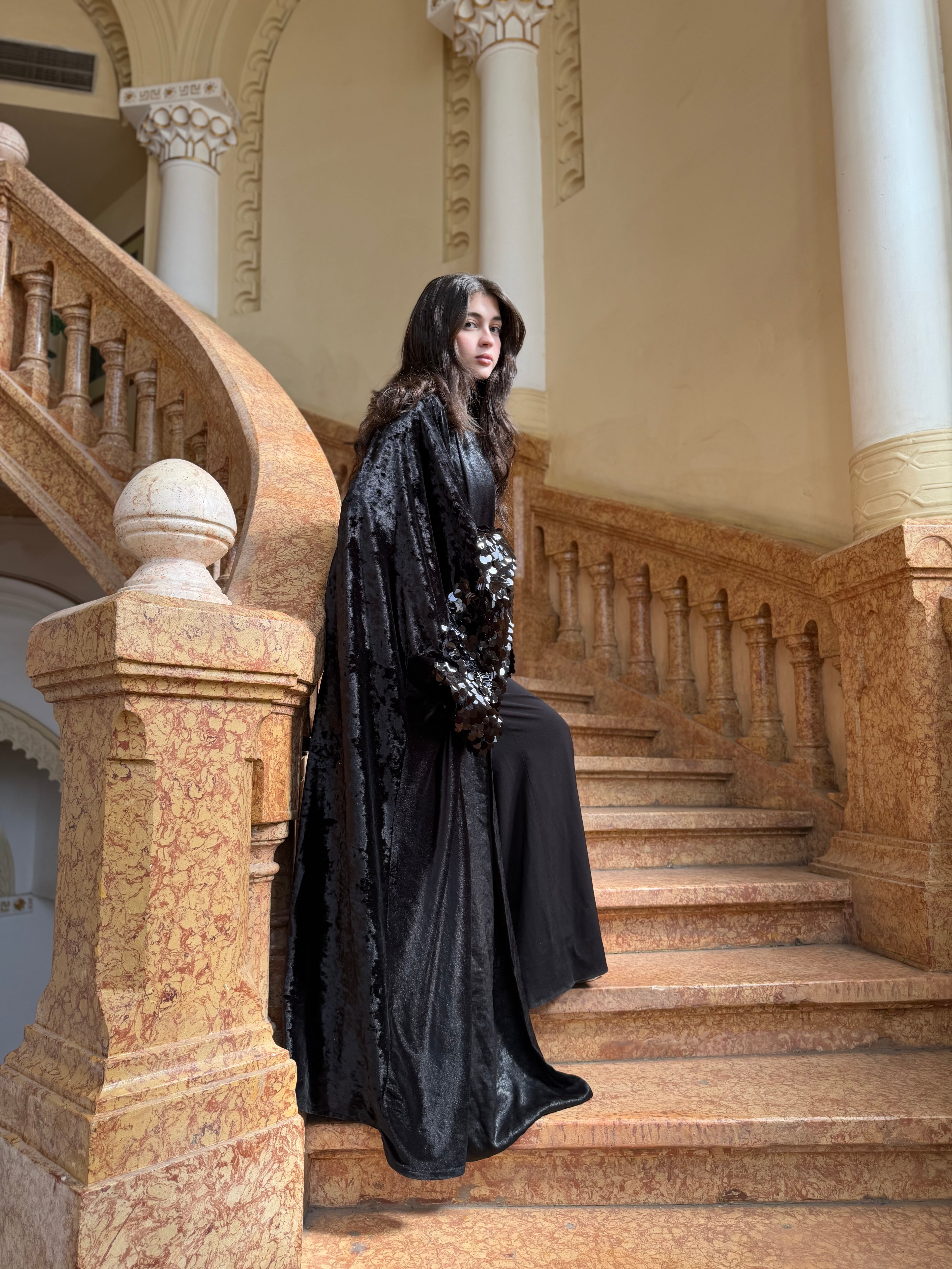 midnight abaya