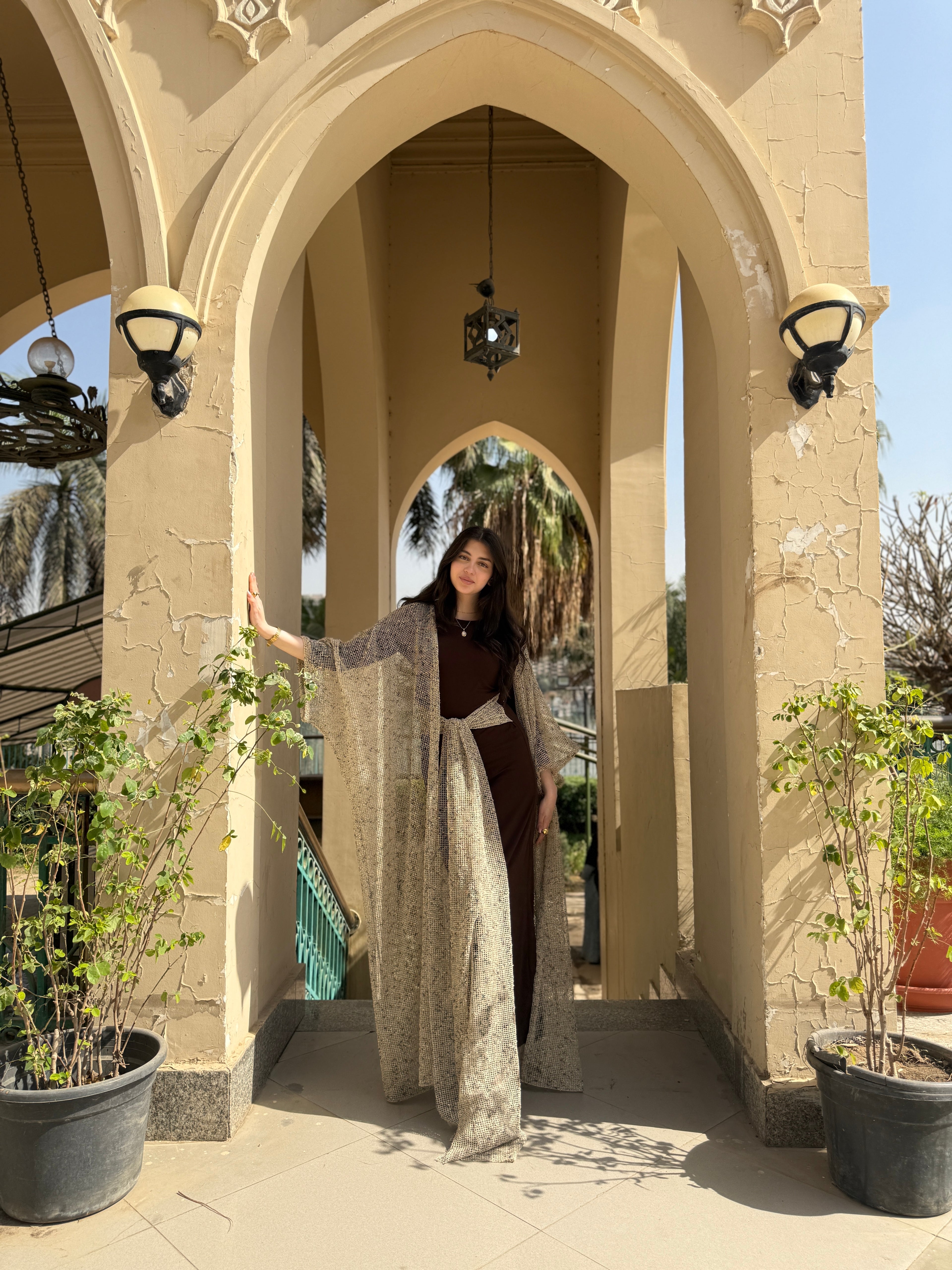 Shimmer kaftan