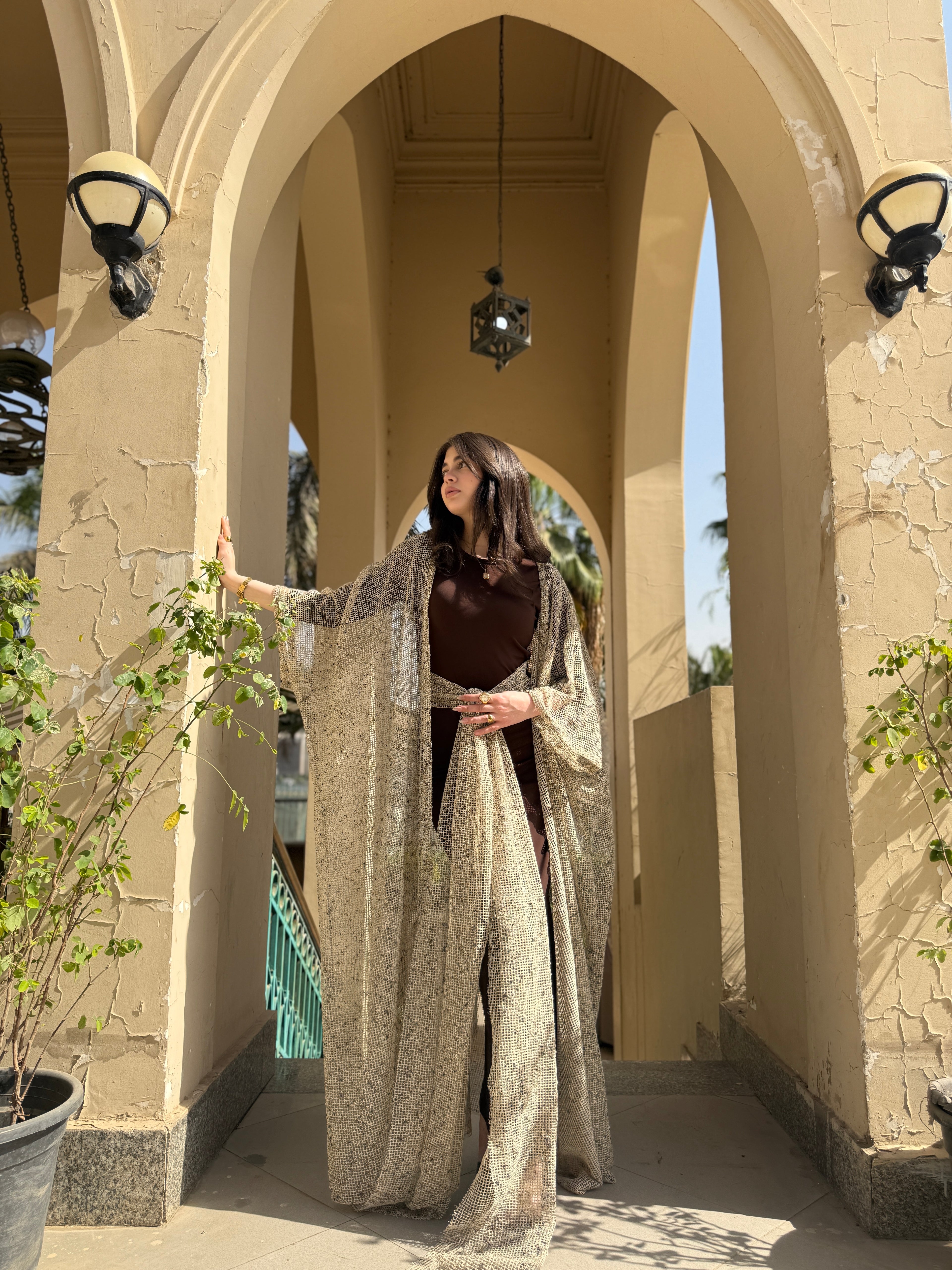 Shimmer kaftan