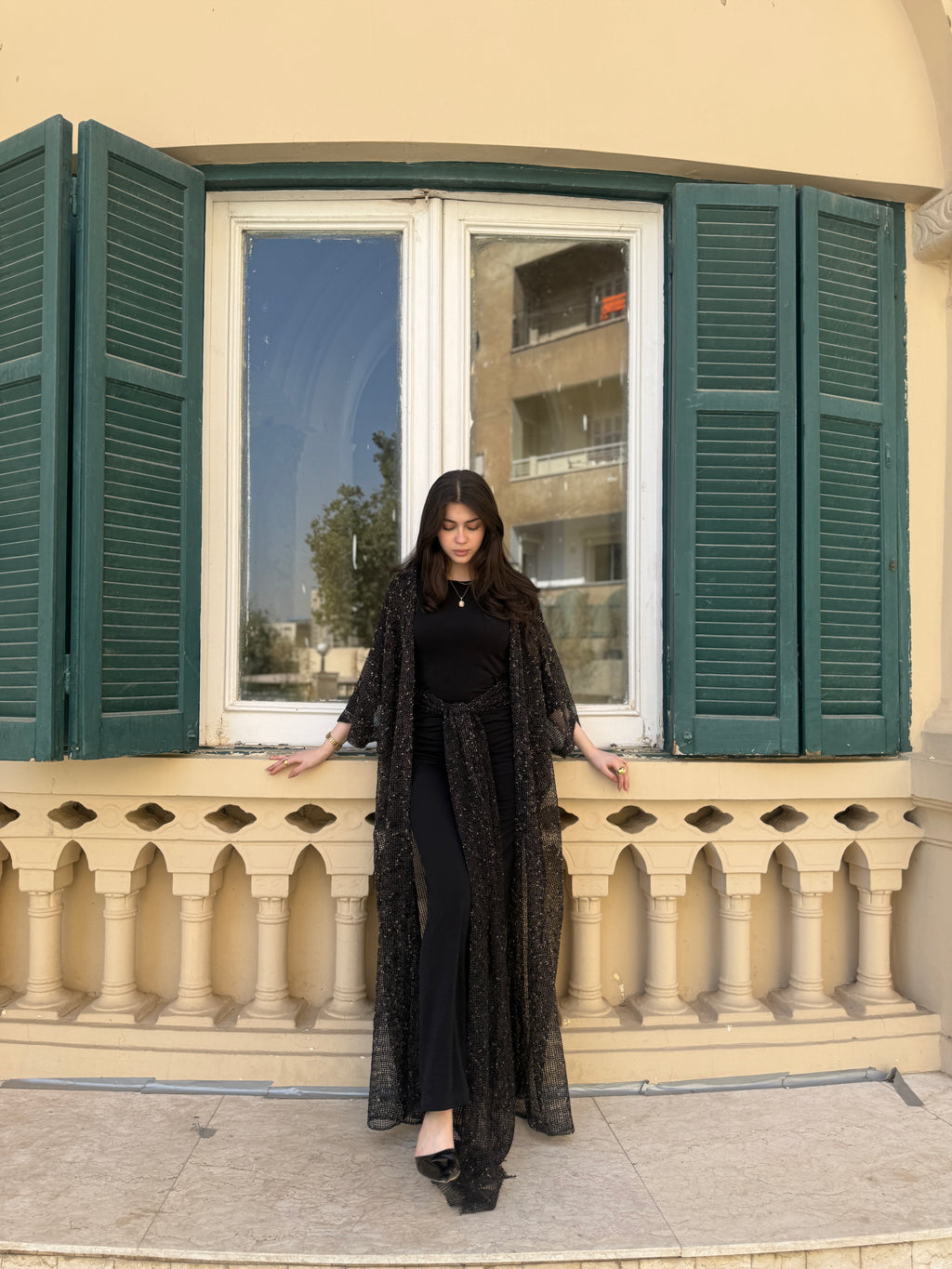Shimmer kaftan