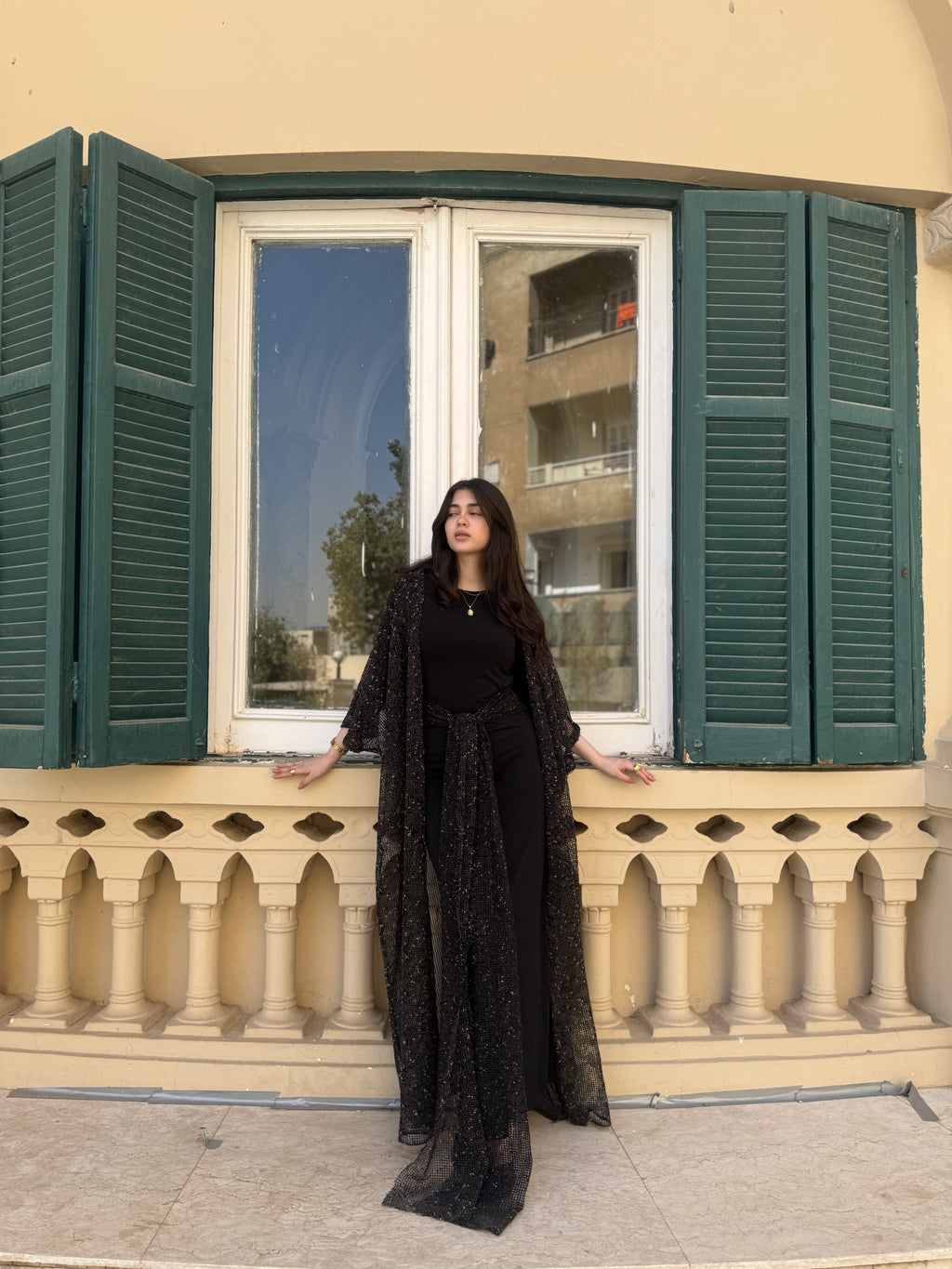 Shimmer kaftan