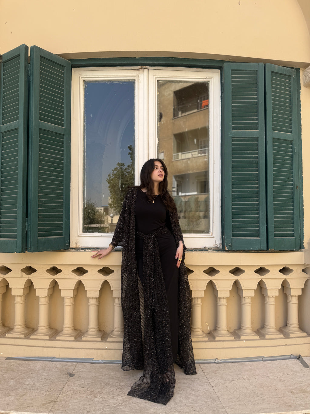 Shimmer kaftan