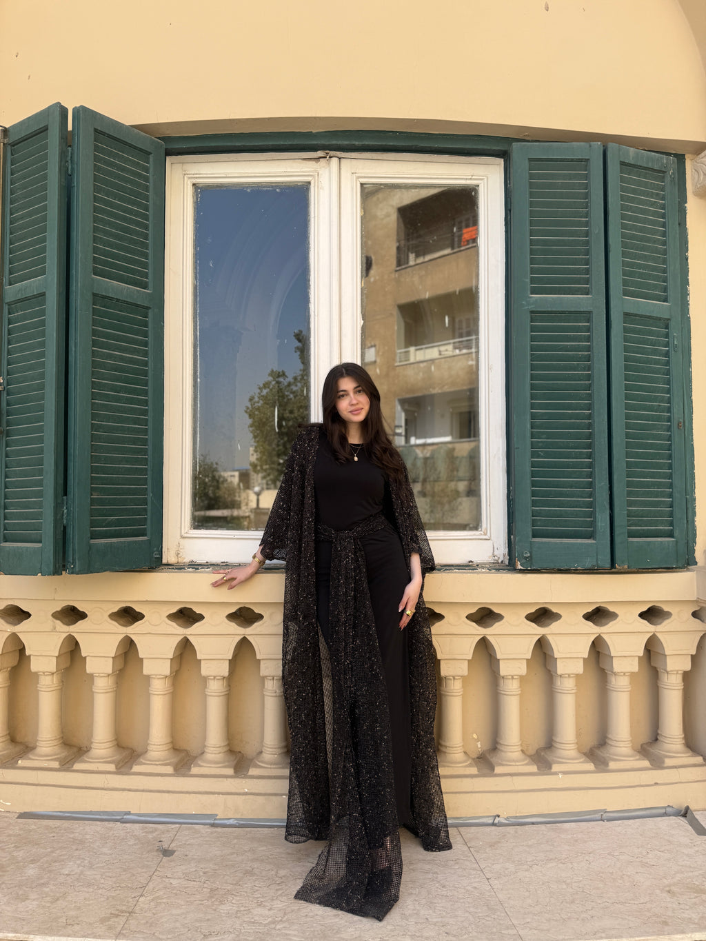 Shimmer kaftan