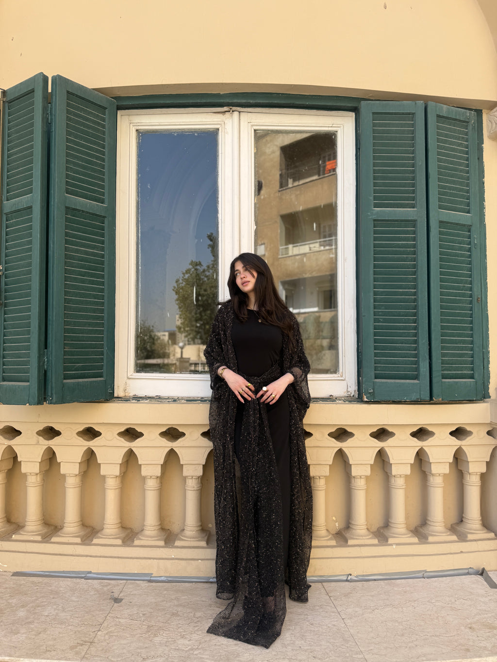 Shimmer kaftan