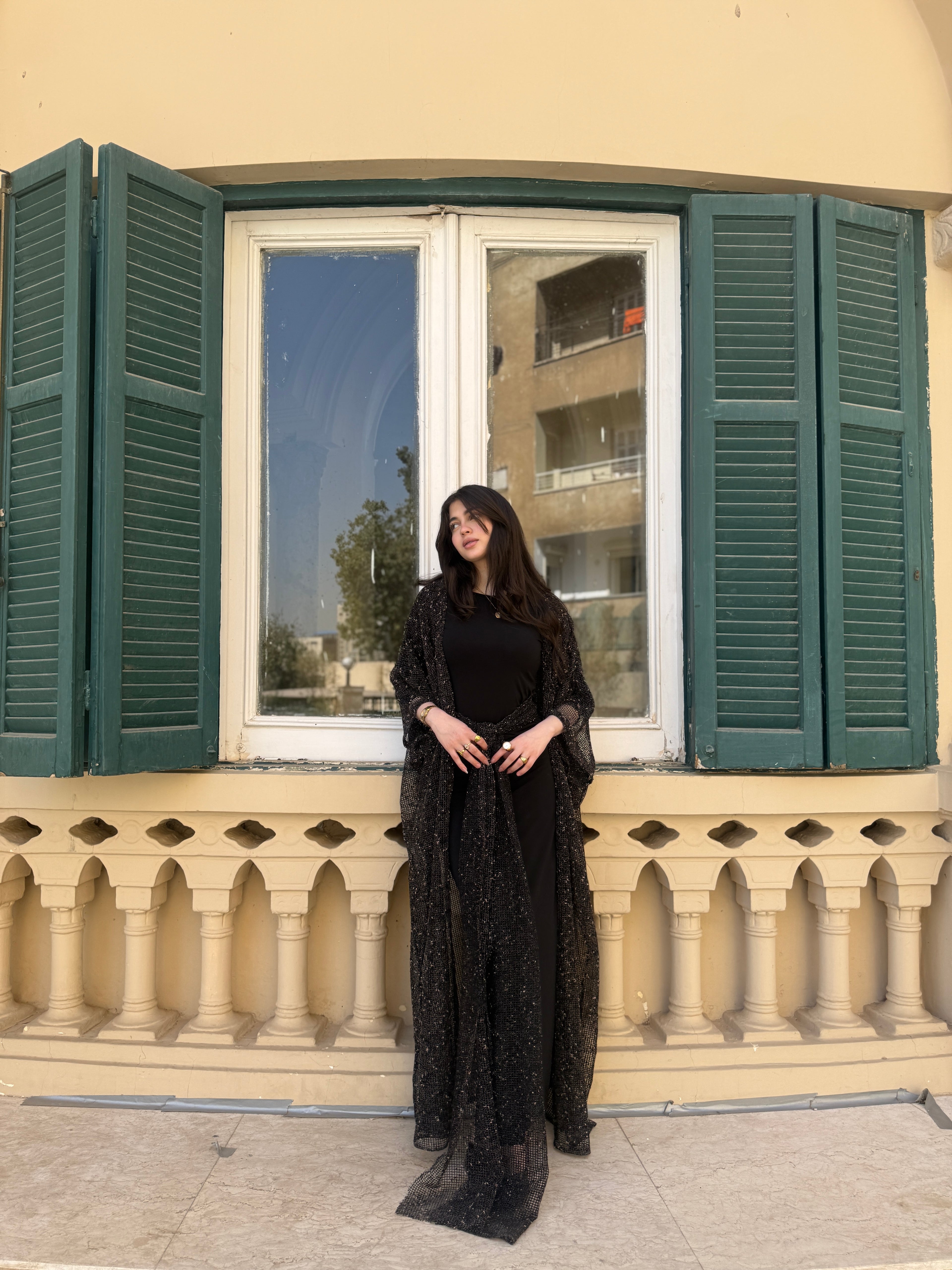 Shimmer kaftan