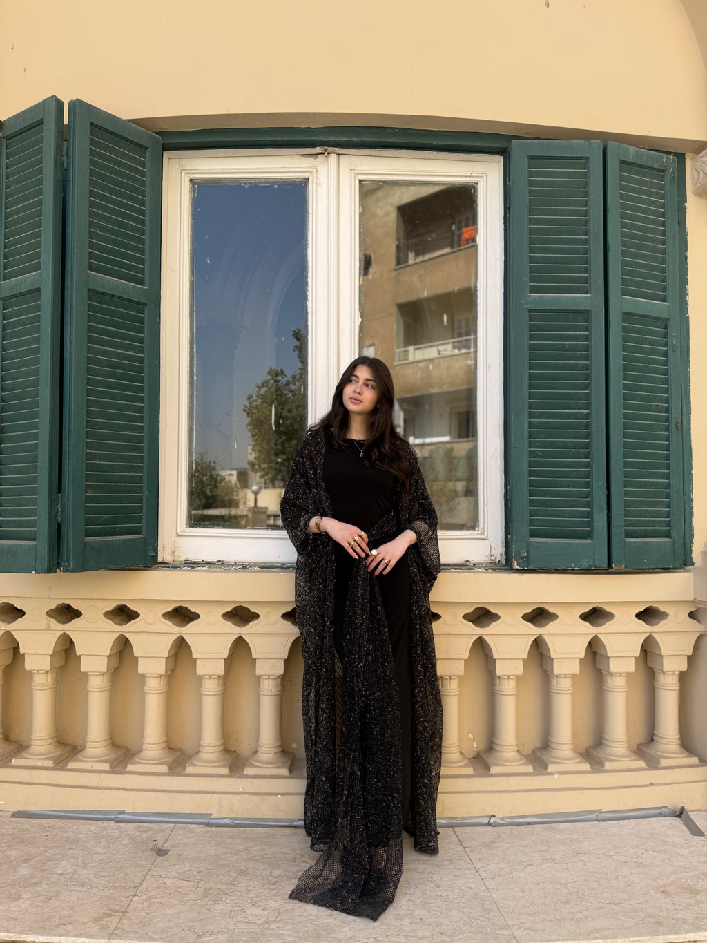 Shimmer kaftan
