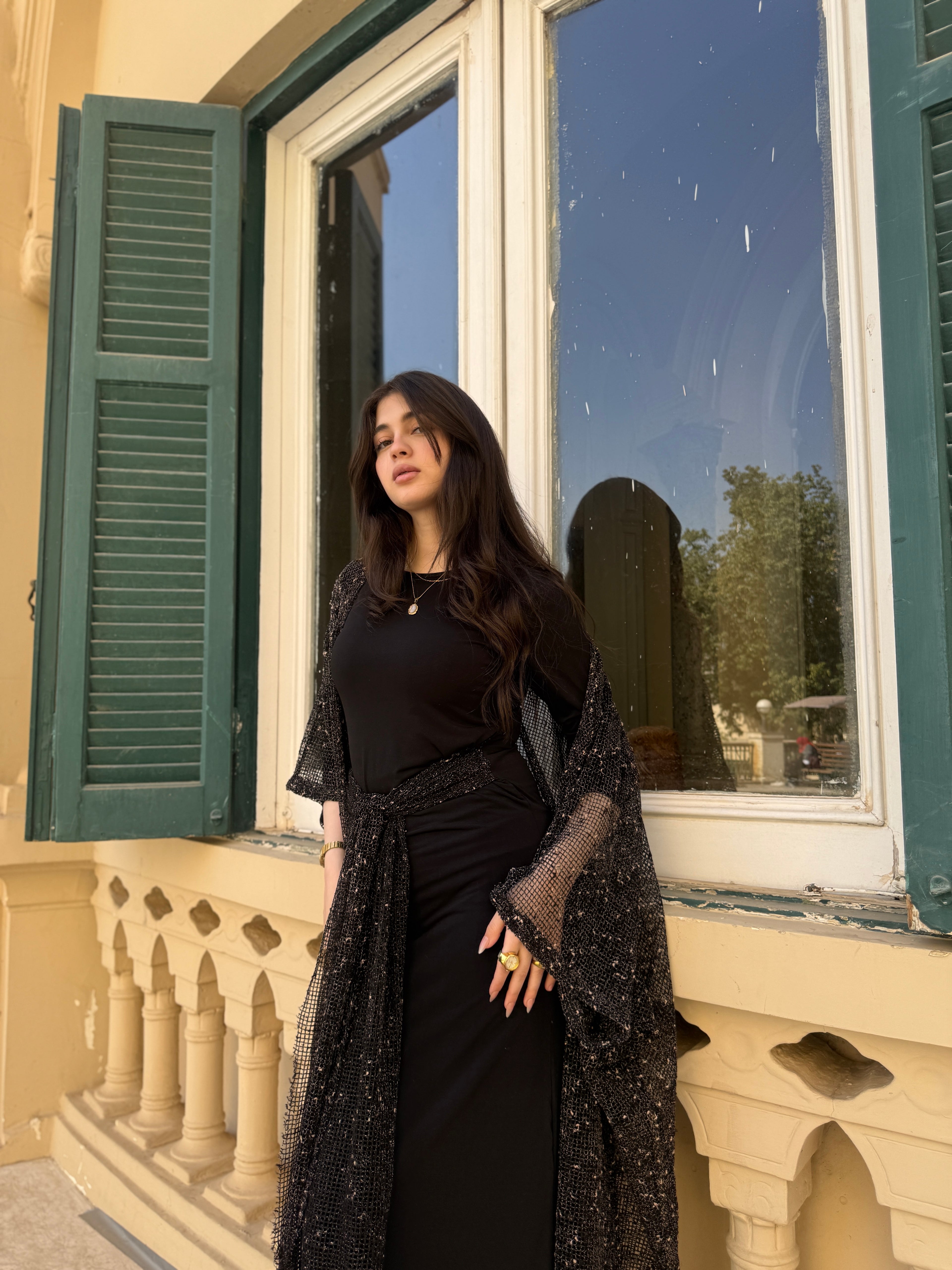 Shimmer kaftan