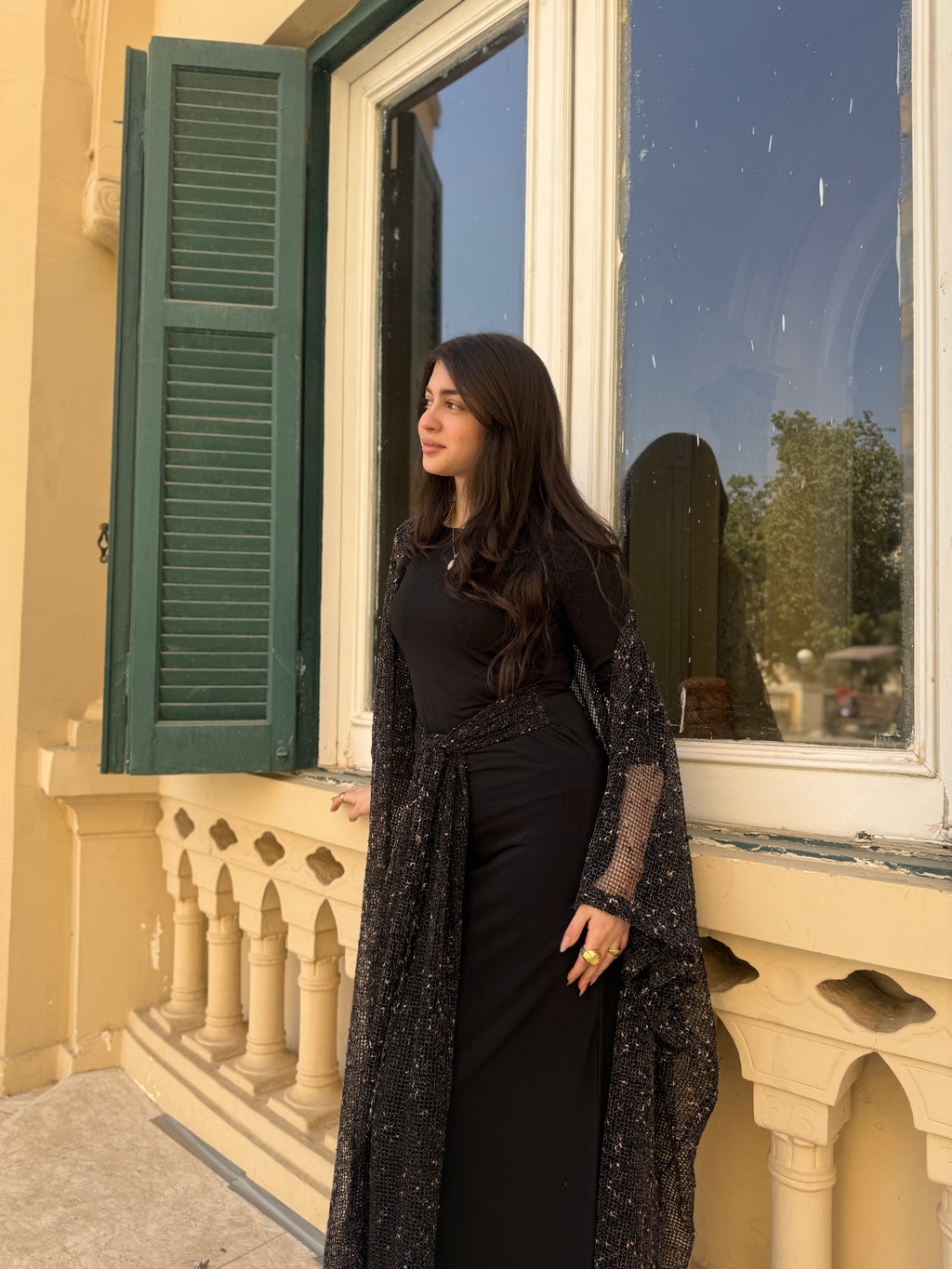 Shimmer kaftan