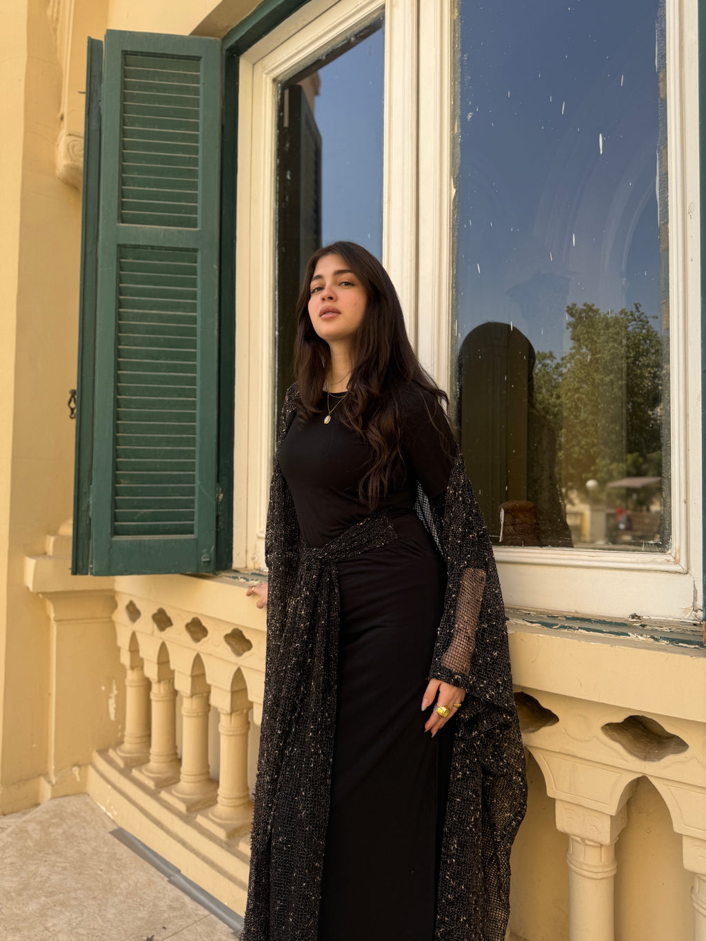 Shimmer kaftan