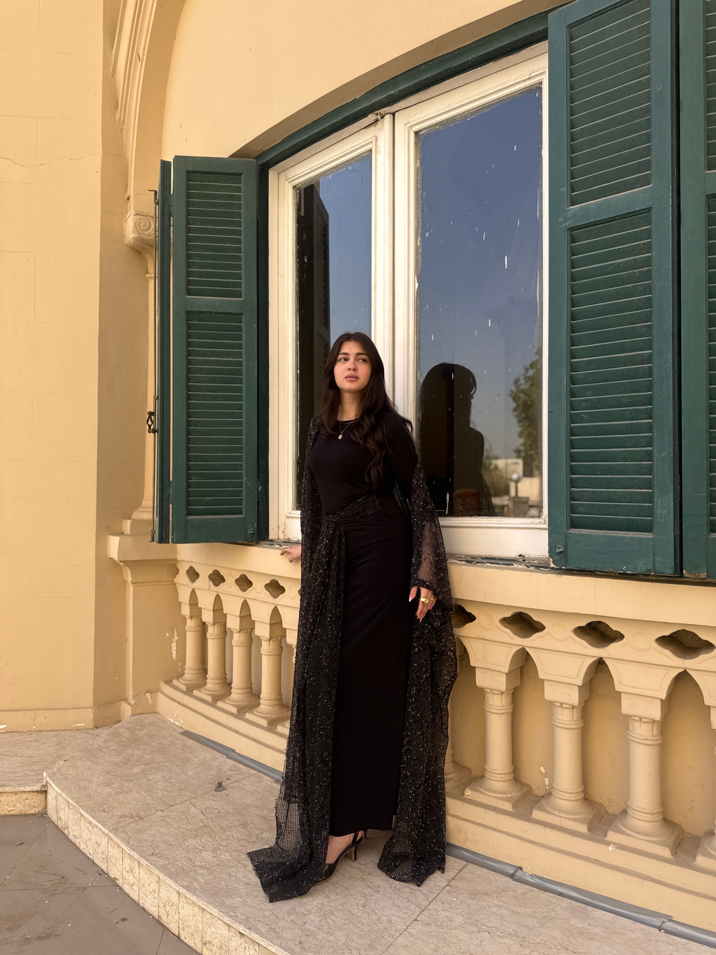 Shimmer kaftan