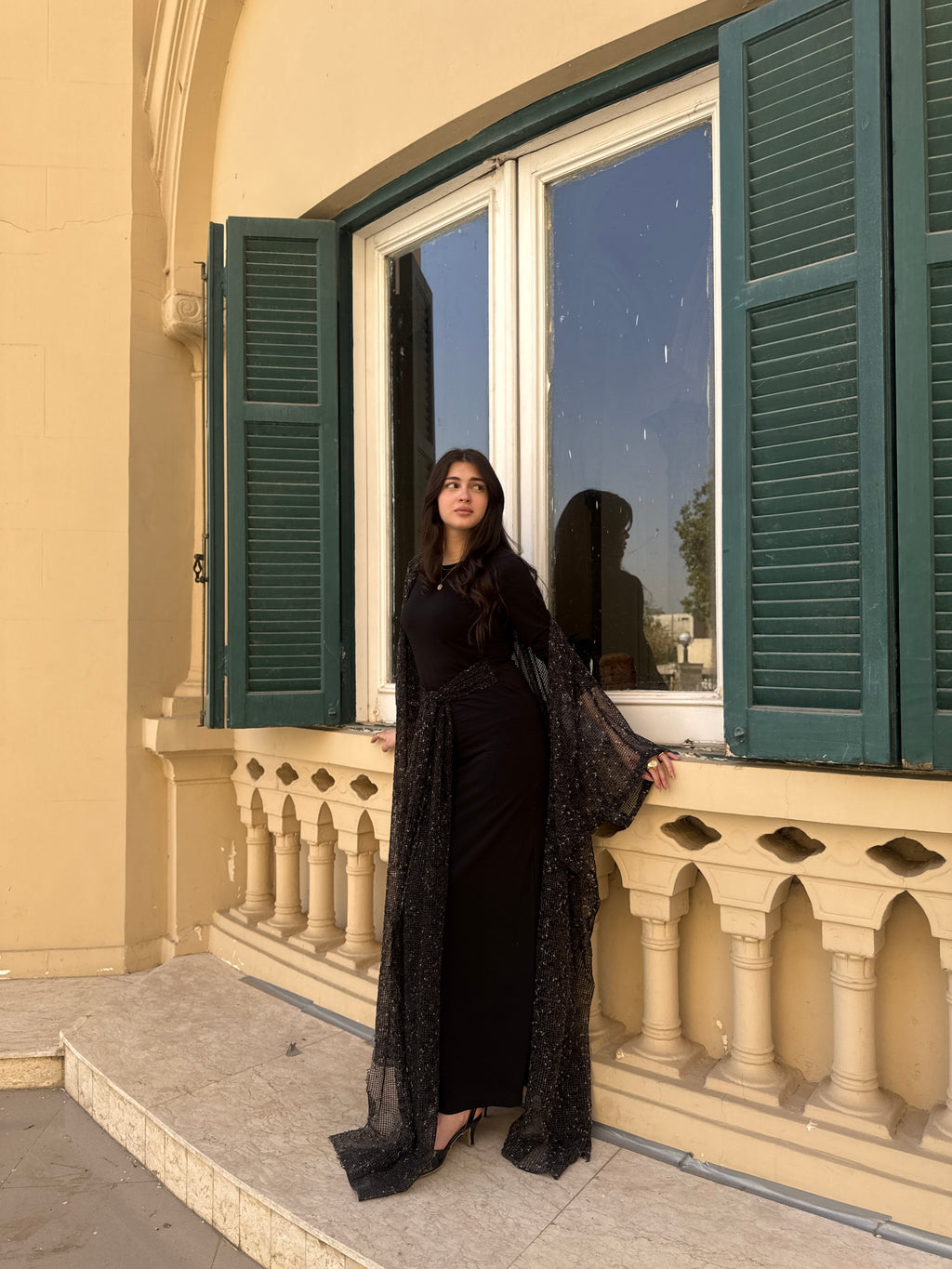 Shimmer kaftan
