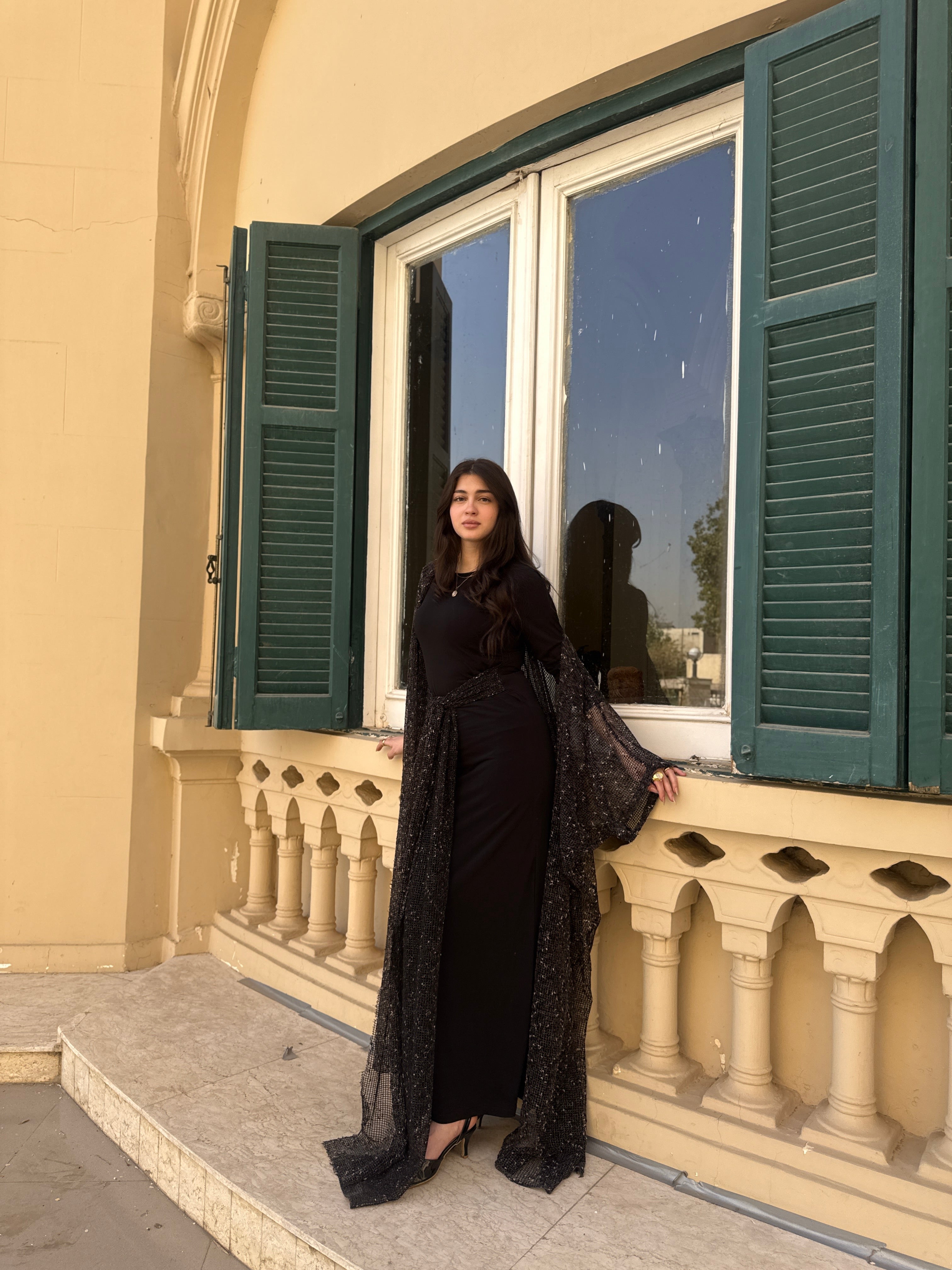 Shimmer kaftan