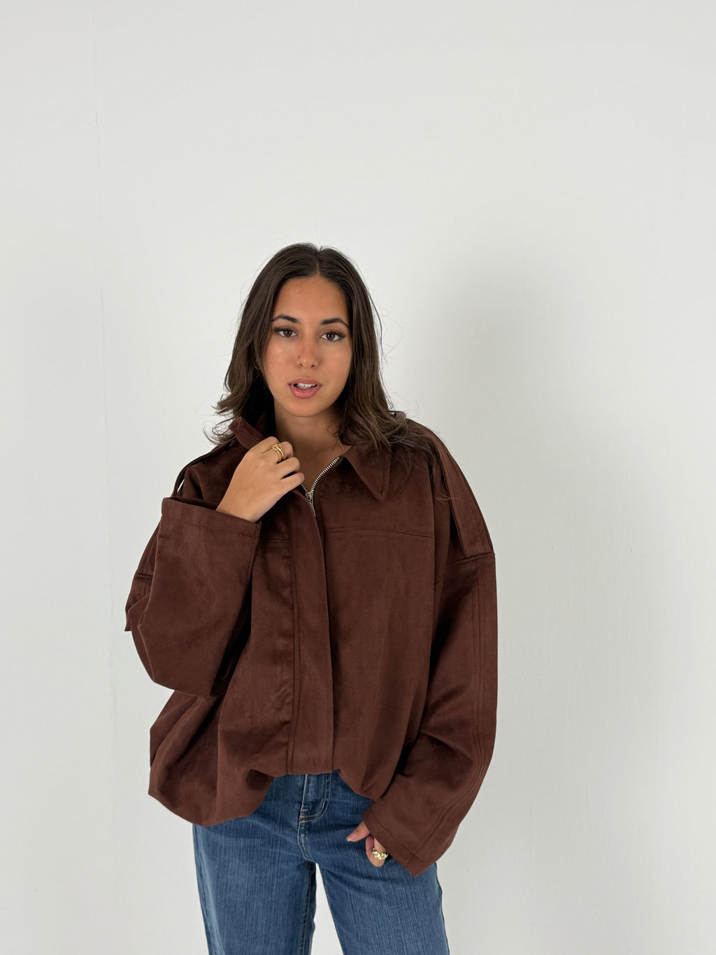Suede jacket