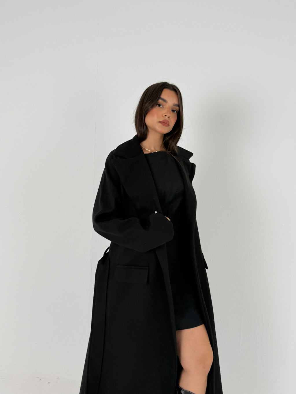 Wool Blend Coat