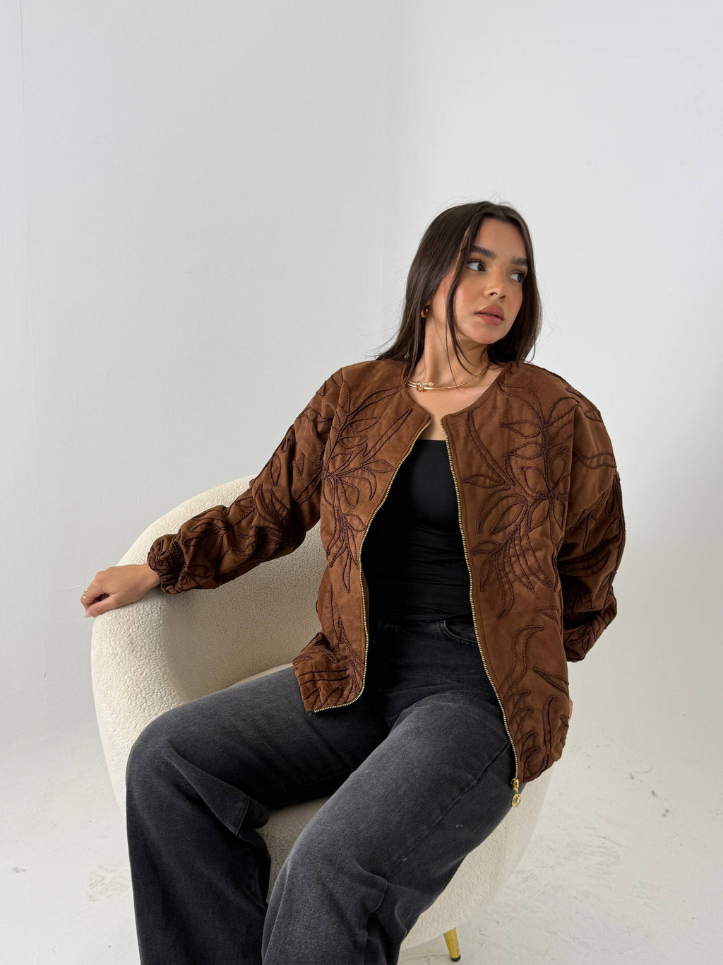 Suede hand made