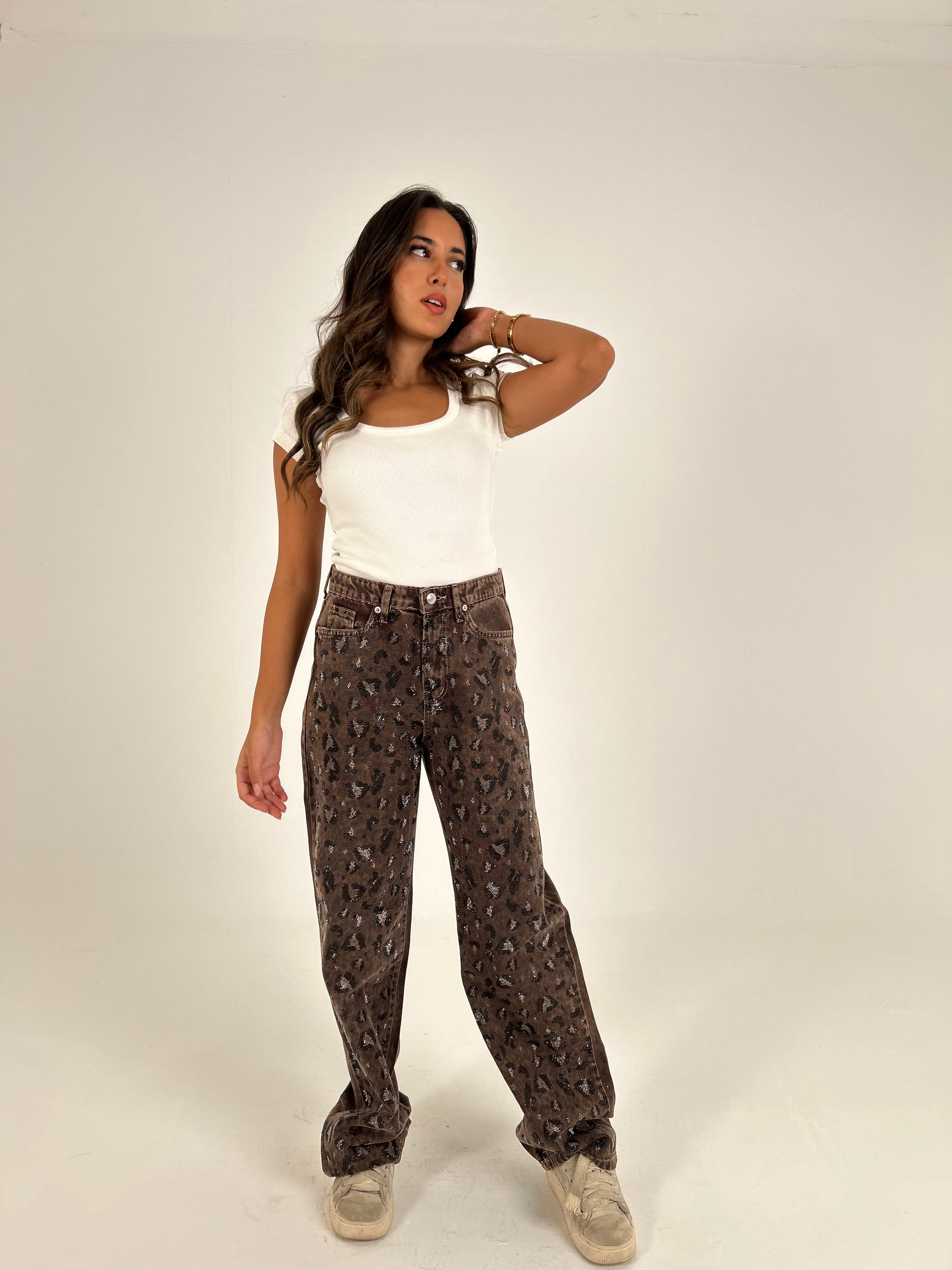 Tiger Print Pants