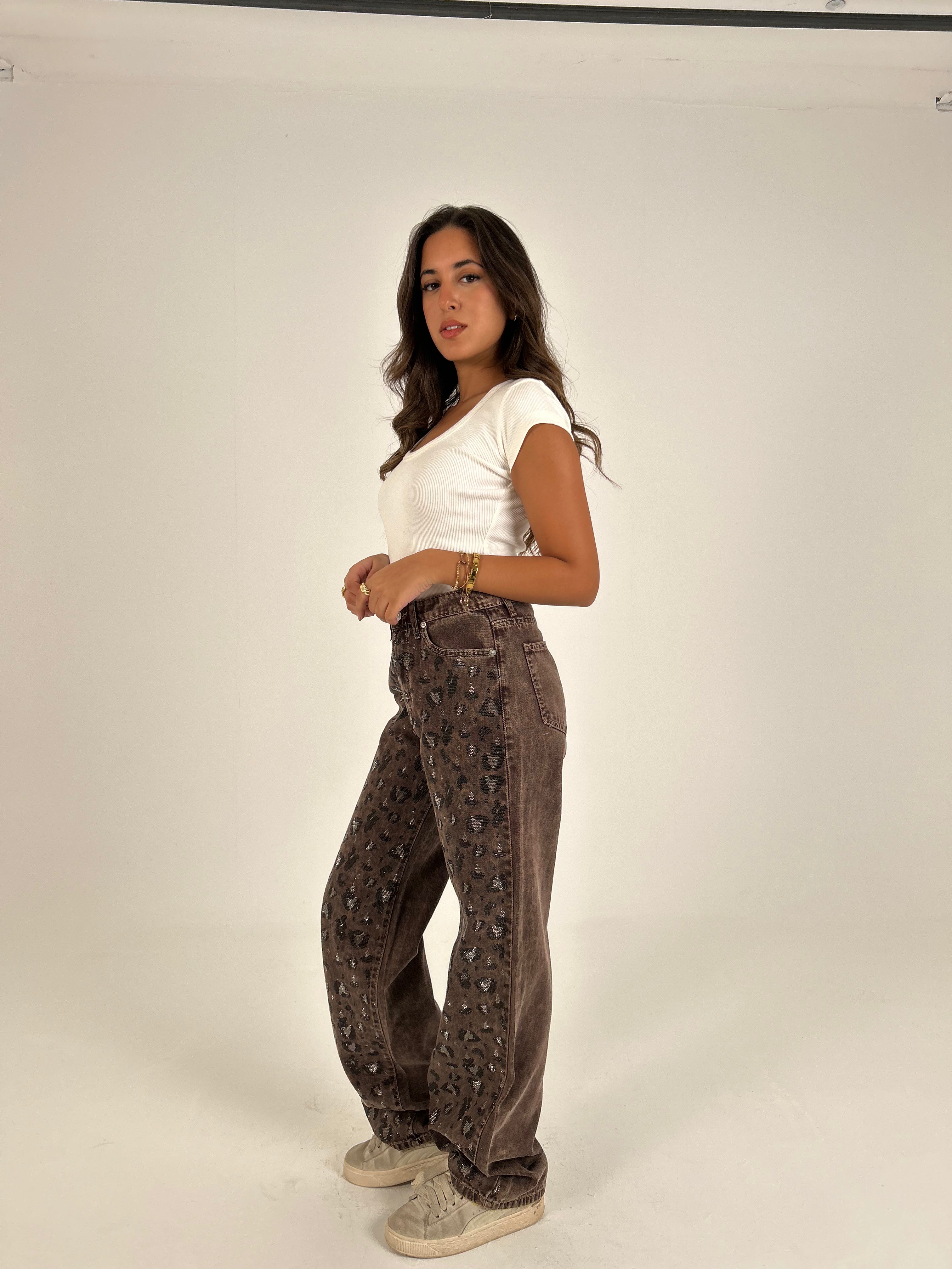 Tiger Print Pants