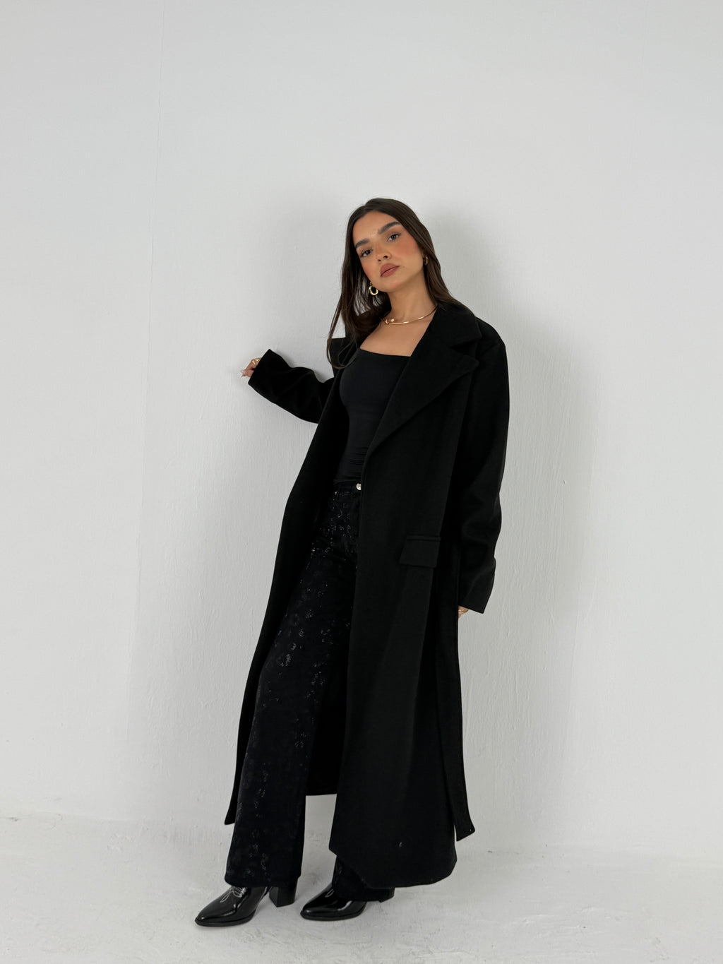 Wool Blend Coat