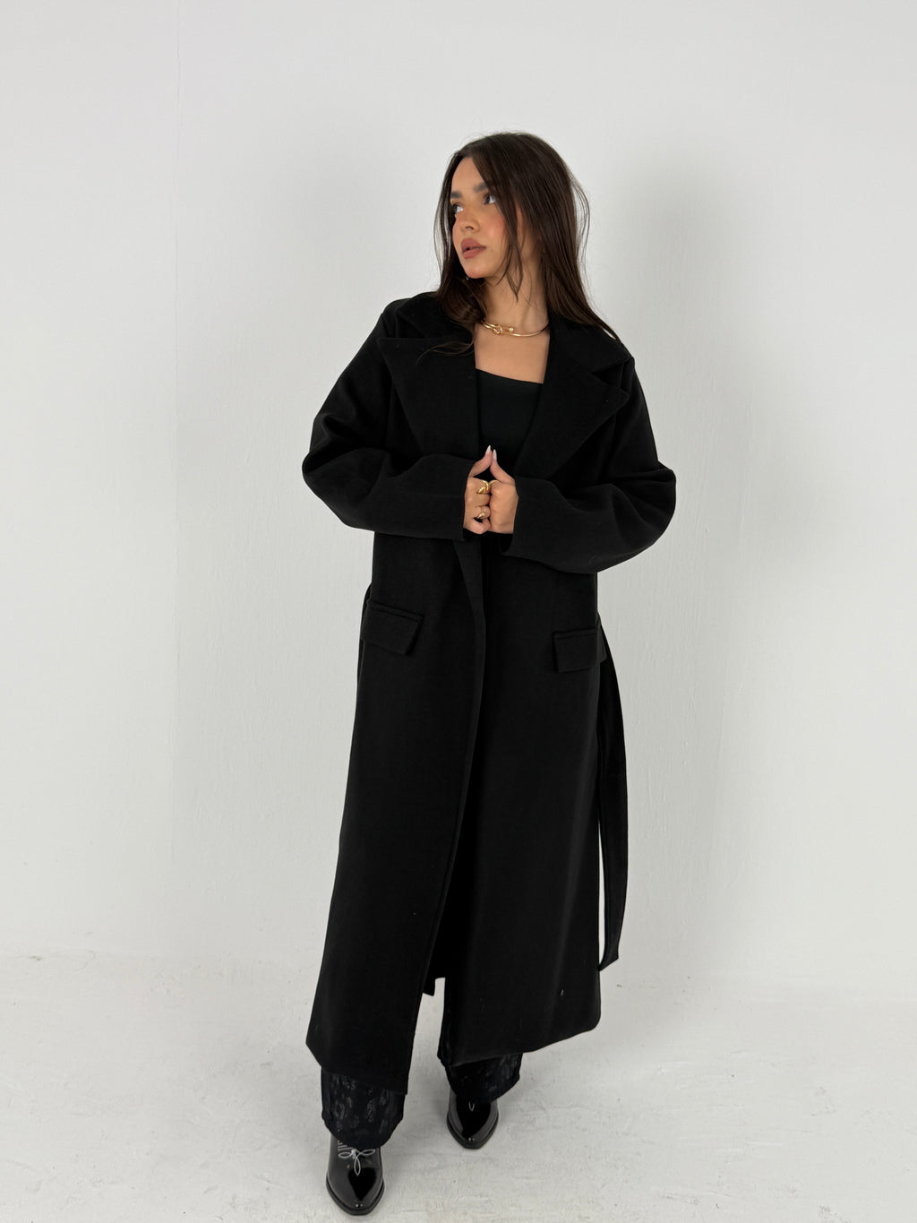 Wool Blend Coat