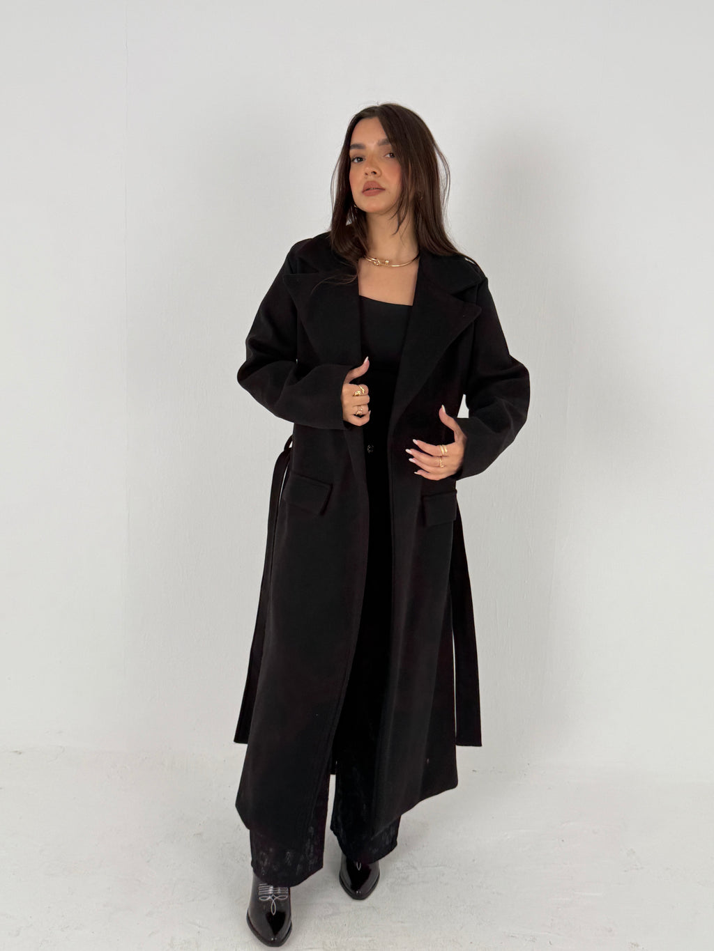 Wool Blend Coat