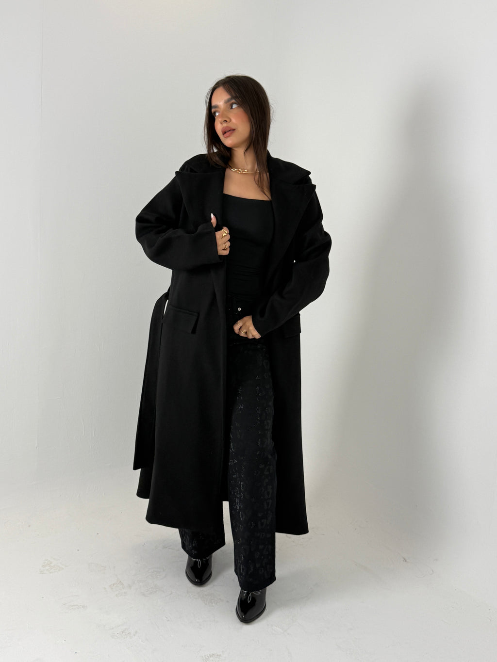 Wool Blend Coat